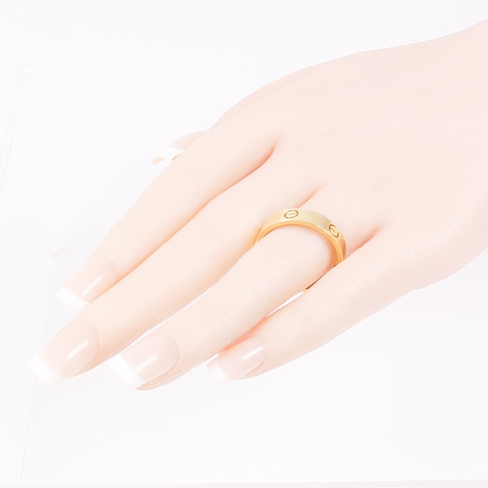 CARTIER 18K黃金Love Ring戒指Cartier#68/US#12