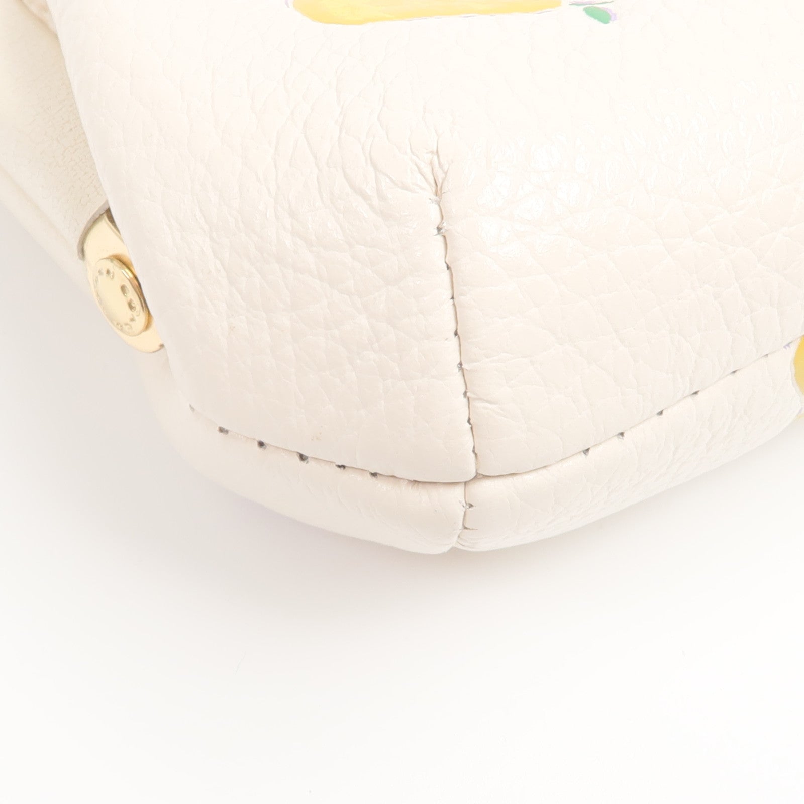 COACH Refined Pebble皮革Kisslock Coin Purse零錢包