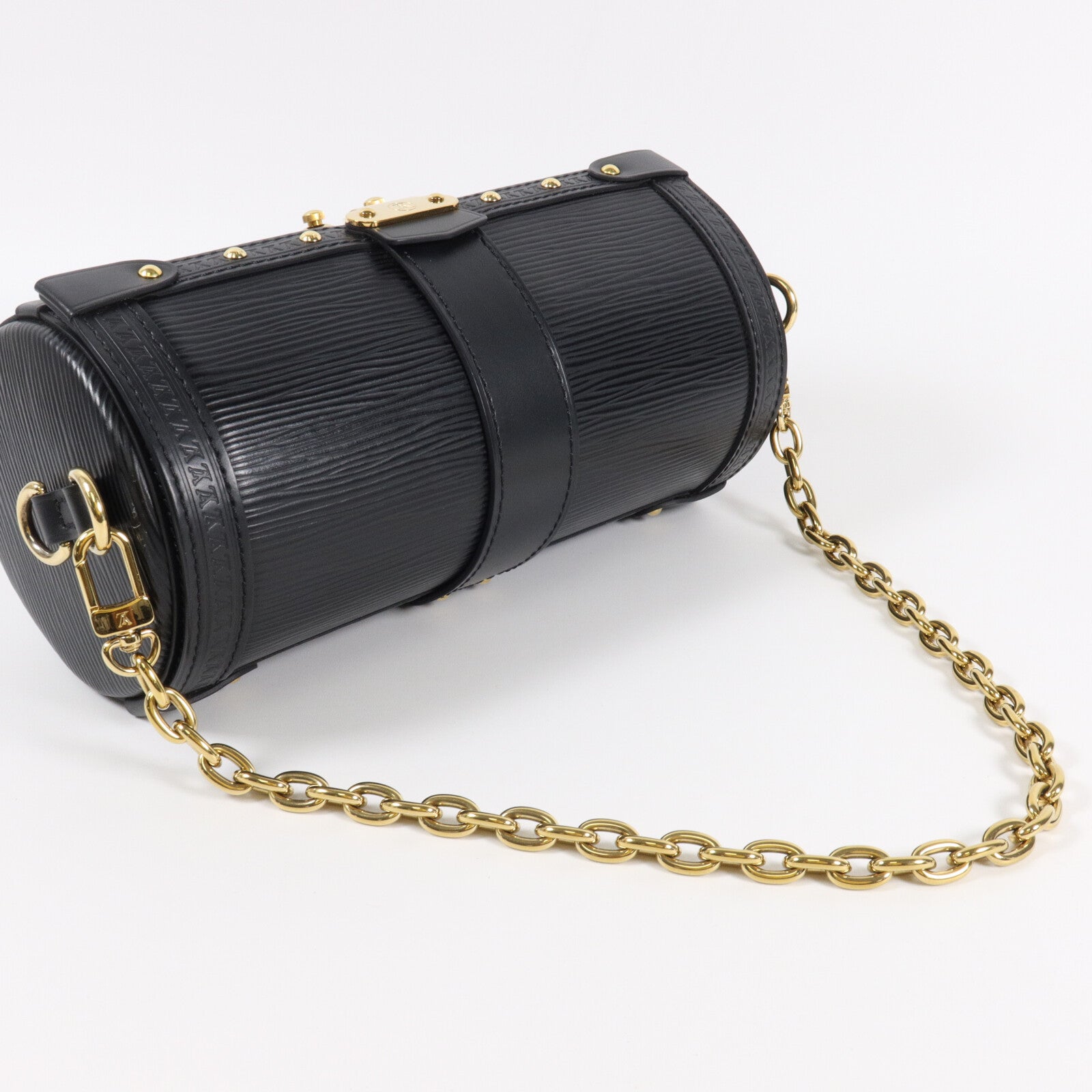 LOUIS VUITTON Epi Papillon Trunk手挽肩背兩用袋