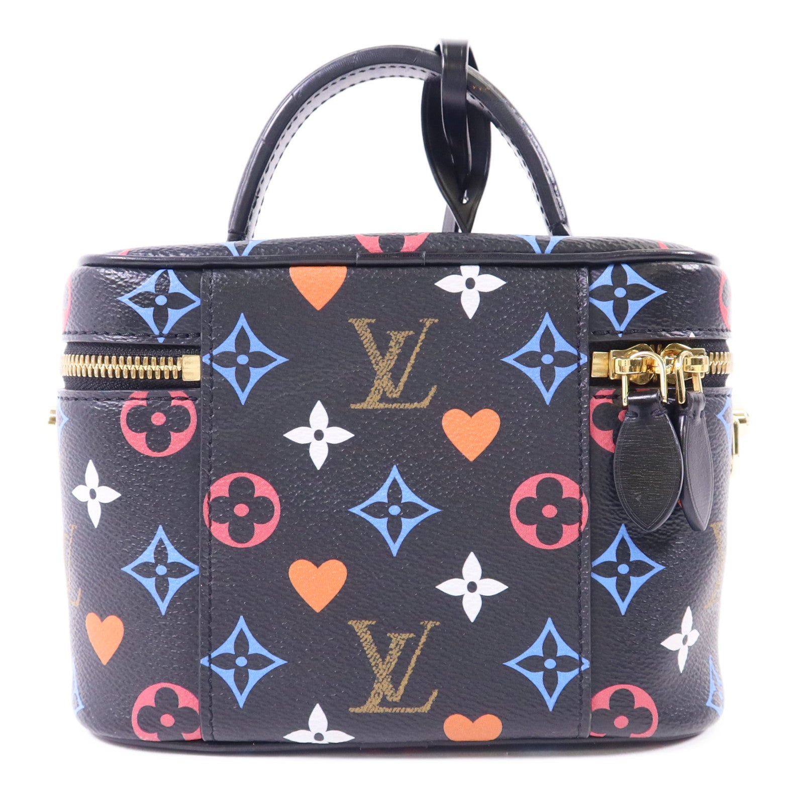 LOUIS VUITTON Monogram Game On Vanity PM金扣手挽肩背兩用袋