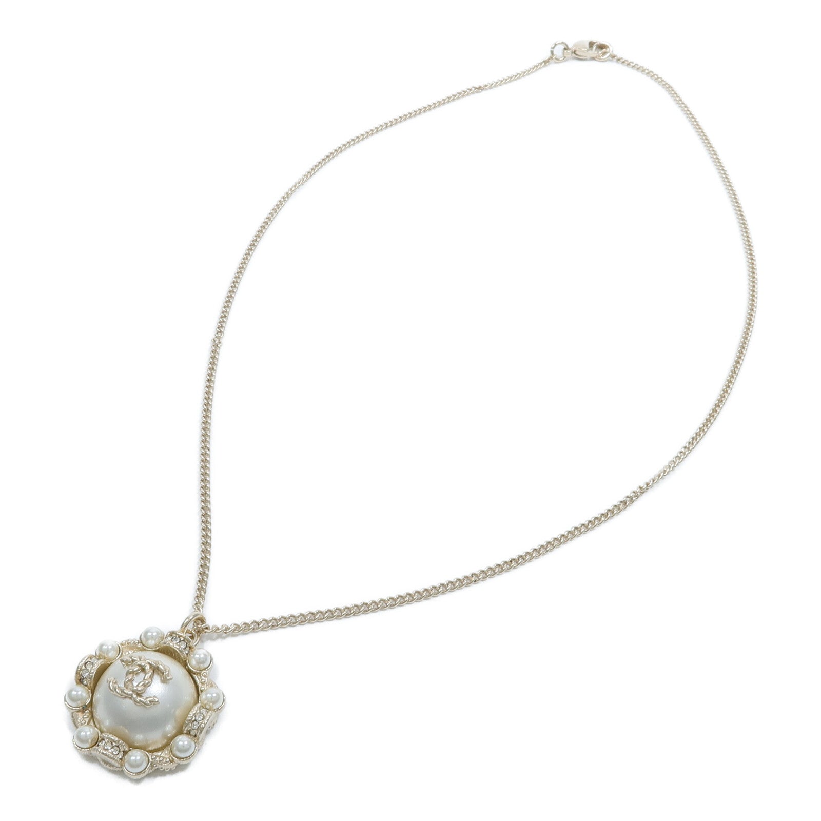 CHANEL PVC/金屬Necklace項鍊