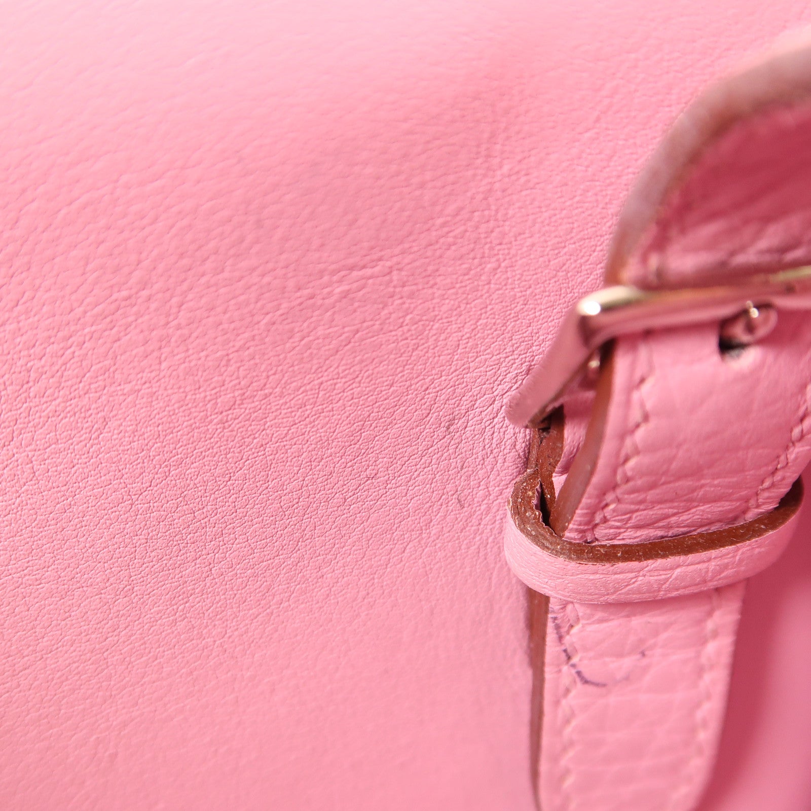 HERMES Togo皮革Halzan 25手挽肩背兩用袋X9 Mauve Sylvestre