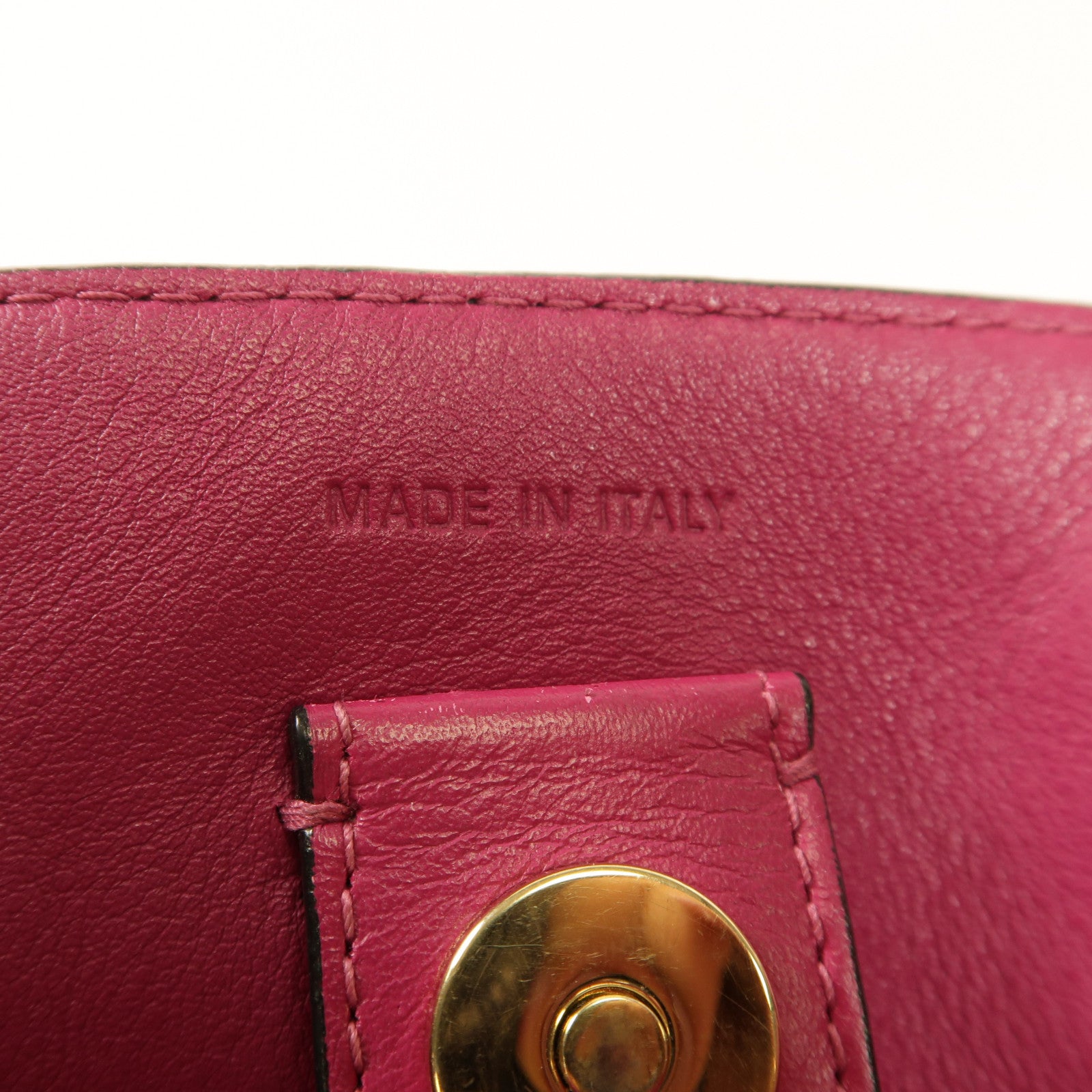 Dior 牛皮皮革Diorissimo金扣手挽肩背兩用袋