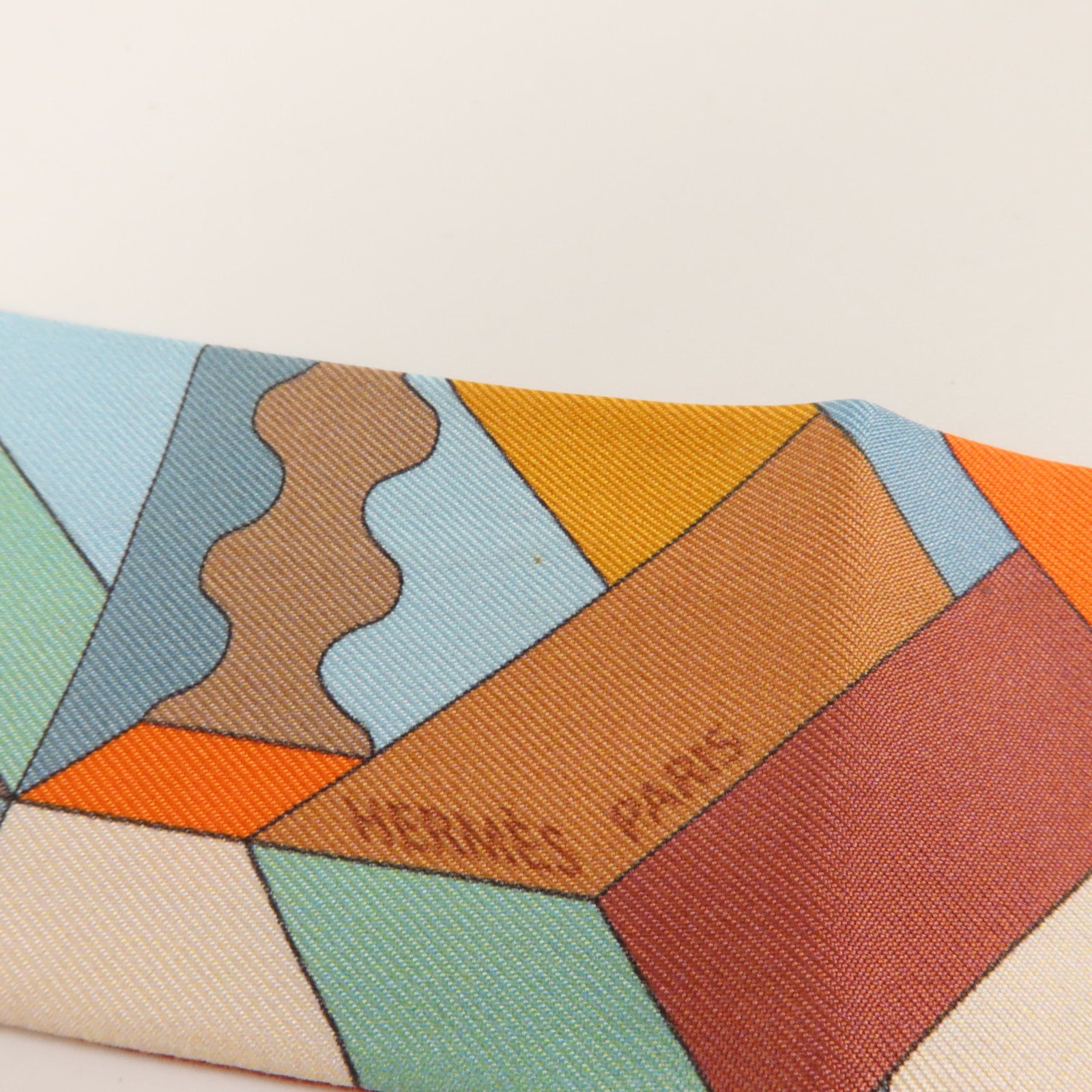 HERMES 絲質Twilly絲巾
