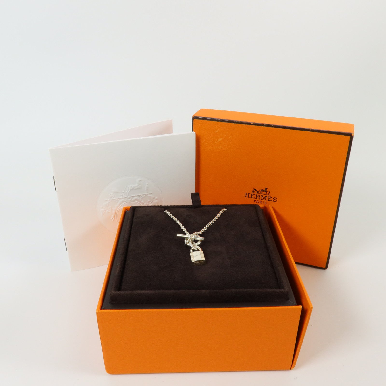 HERMES 925純銀Kelly Cadenas Pendant