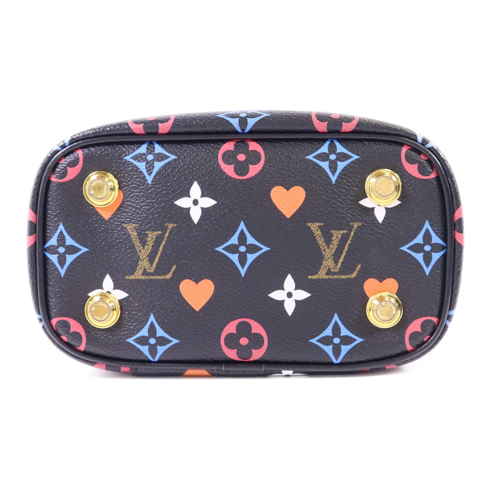 LOUIS VUITTON Monogram Game On Vanity PM金扣手挽肩背兩用袋