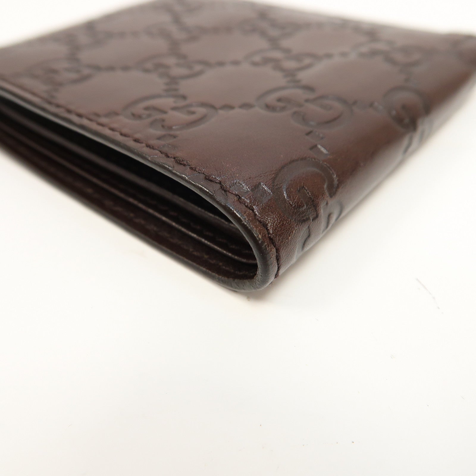 GUCCI 牛皮皮革Wallet錢包啡色
