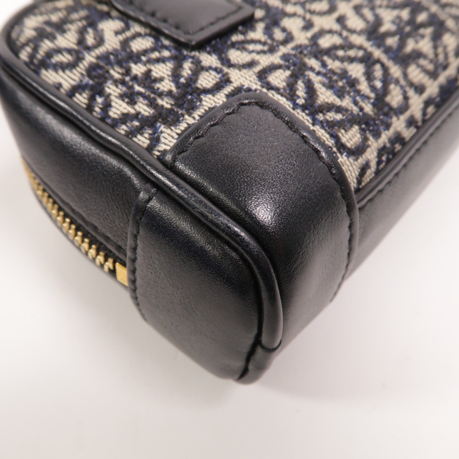 LOEWE 帆布Amazona Nano鏈帶手挽肩背兩用袋