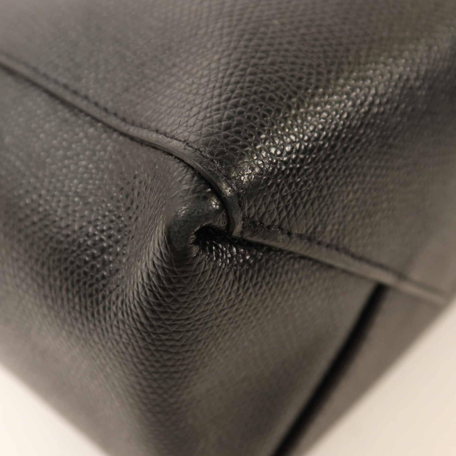 CELINE 牛皮皮革Vertical Cabas Small銀扣手挽肩背兩用袋