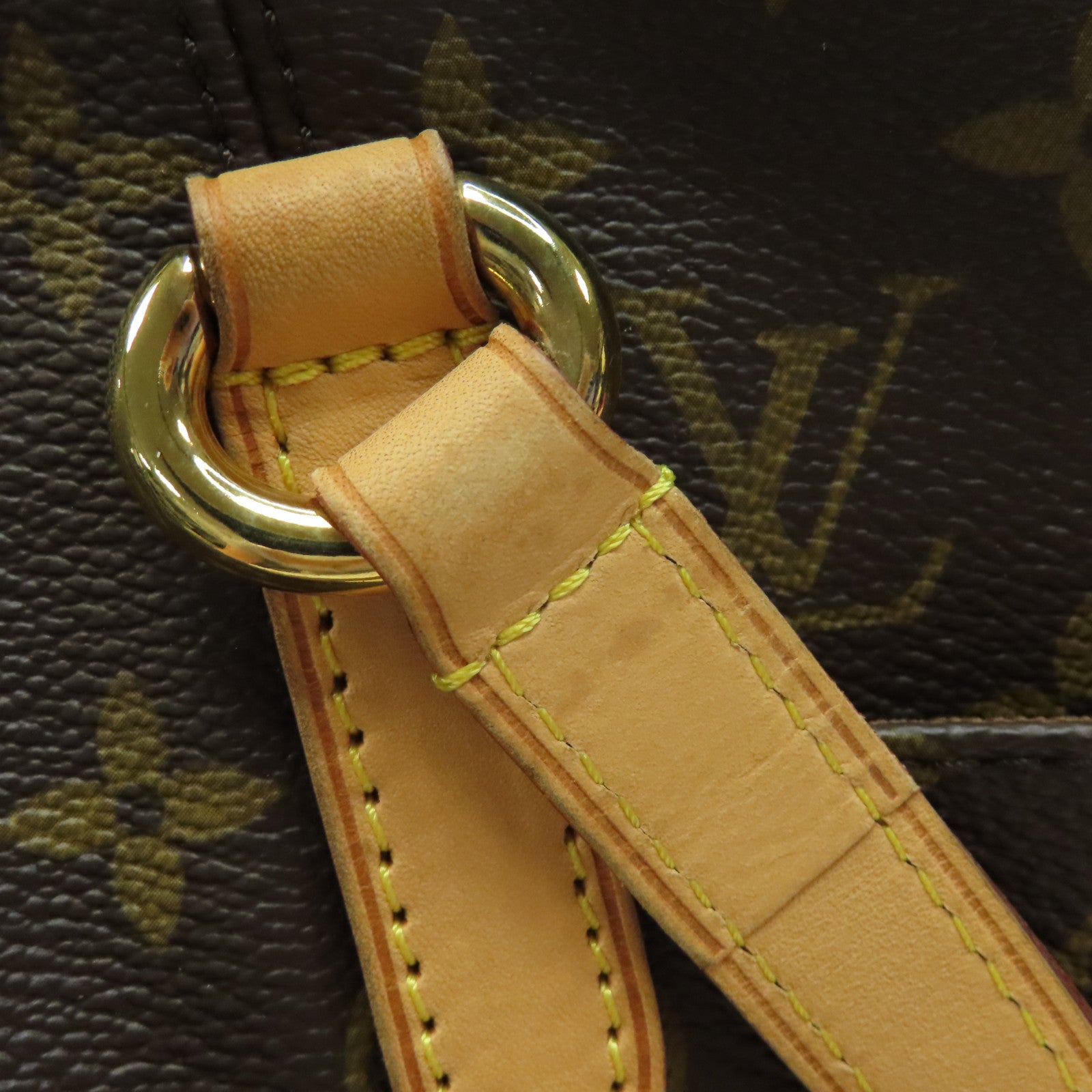 LOUIS VUITTON Monogram Totally PM金扣肩背袋啡色