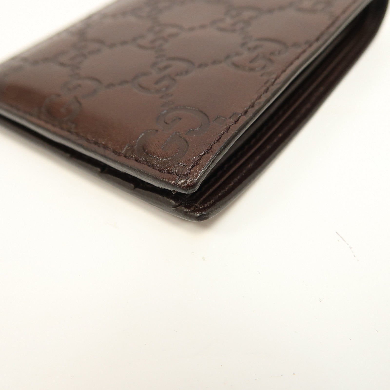 GUCCI 牛皮皮革Wallet錢包啡色