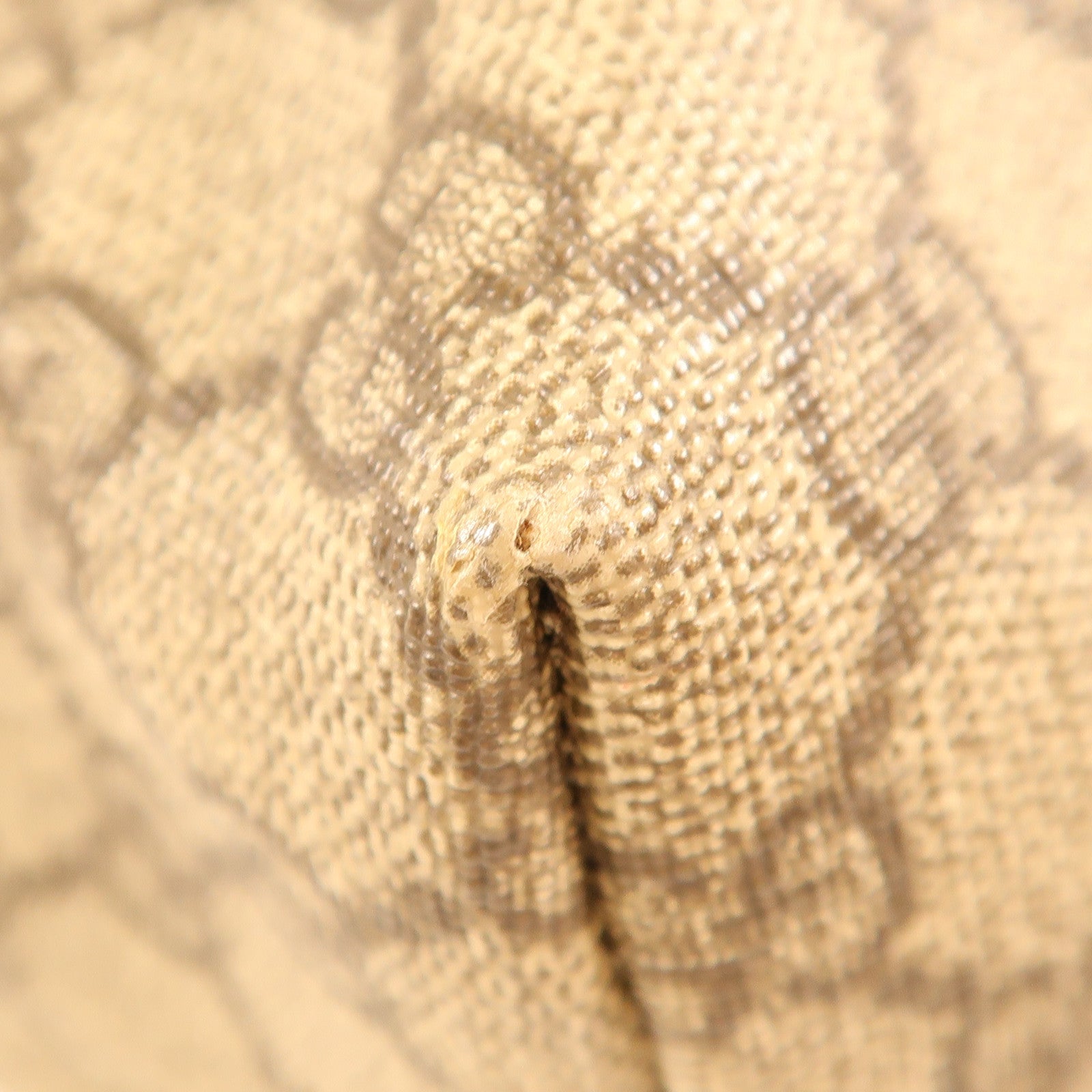 GUCCI GG GHW Tote Bag 2 Way Shoulder Bag Handbag 246895 Coated Canvas Brown