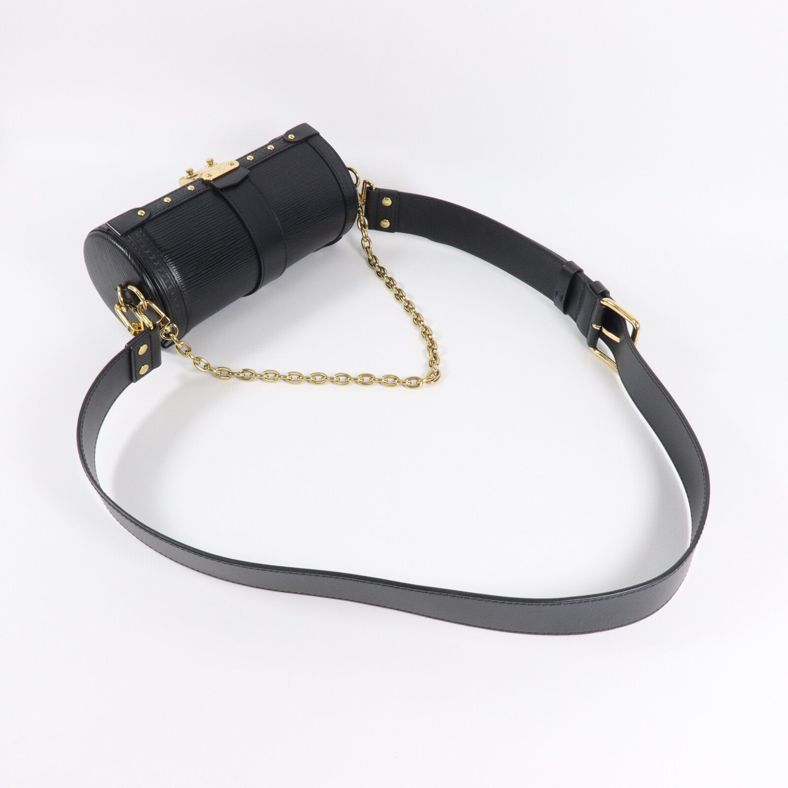 LOUIS VUITTON Epi Papillon Trunk手挽肩背兩用袋