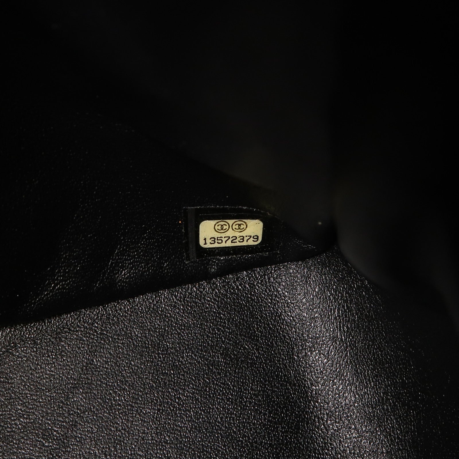 CHANEL 牛皮皮革Large Classic銀扣鏈帶肩背袋