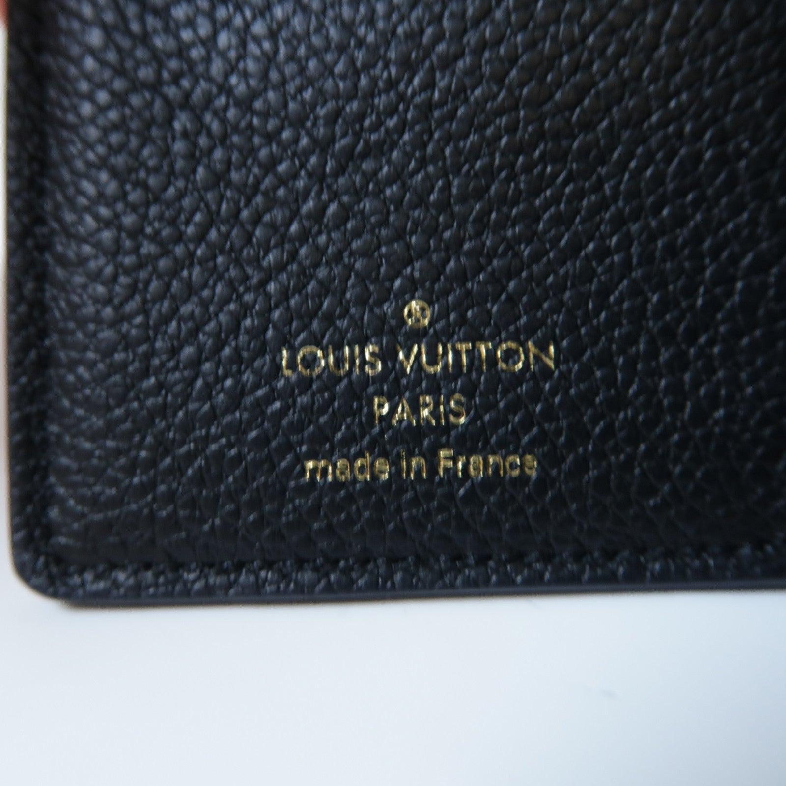 LOUIS VUITTON Monogram Empreinte Cléa Wallet金扣錢包黑色