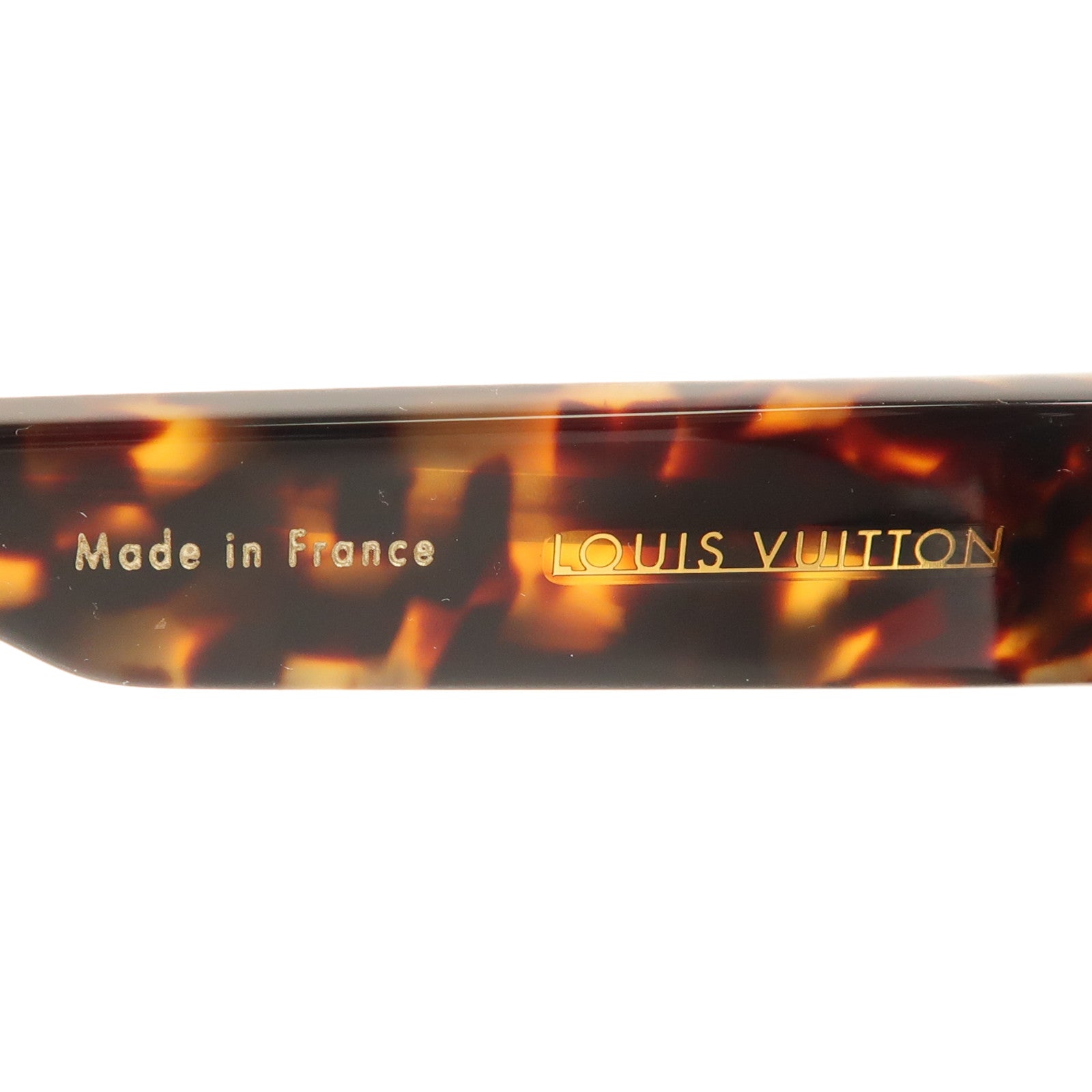 LOUIS VUITTON PVC Sunglasses太陽眼鏡棕色