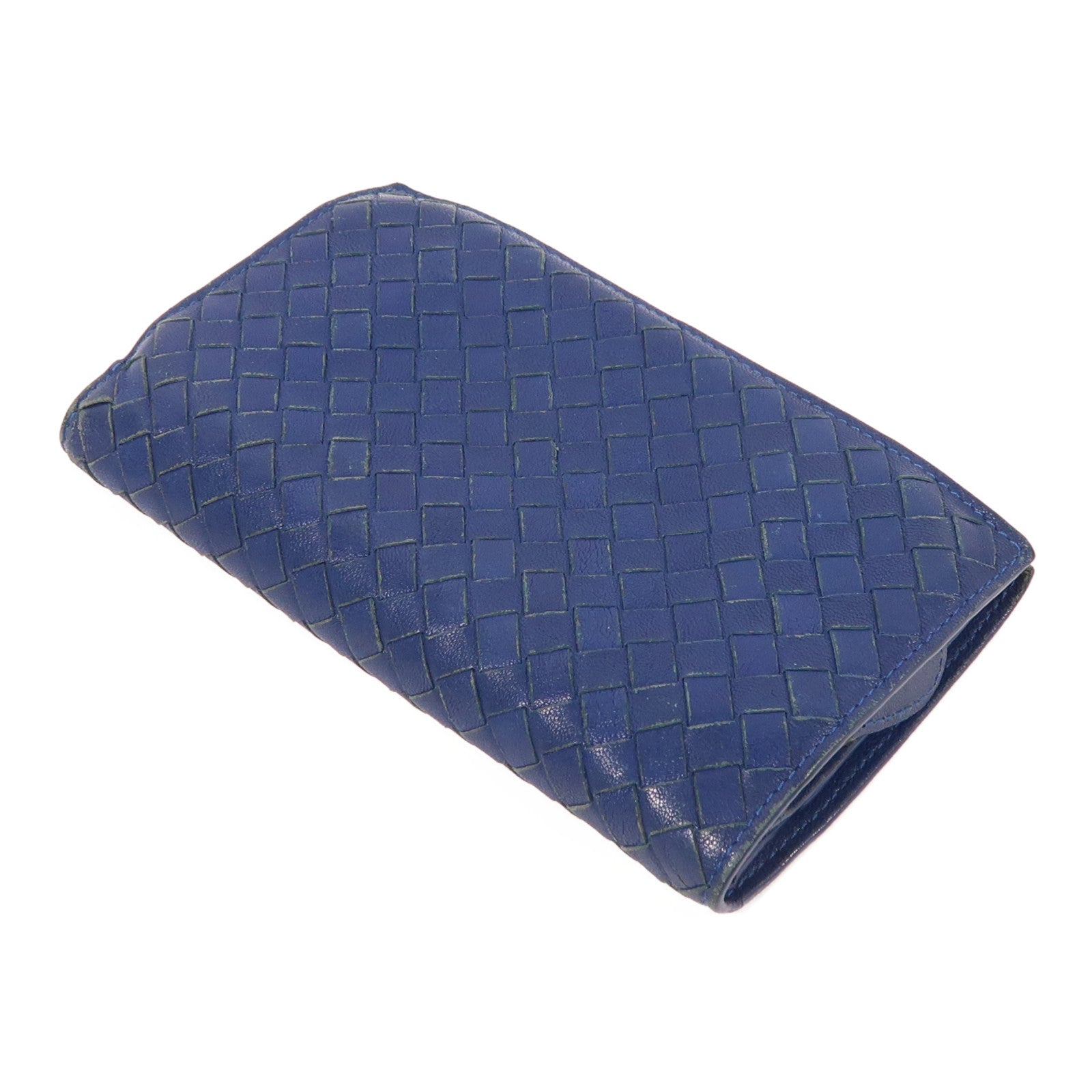 BOTTEGA VENETA 【激減優惠】羊皮皮革Long Wallet長錢包