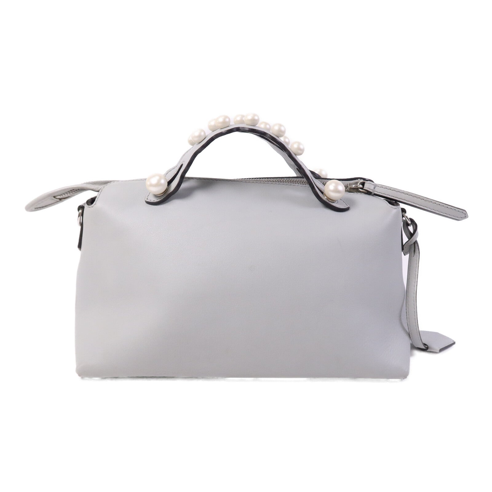 FENDI 牛皮皮革By The Way銀扣手挽肩背兩用袋