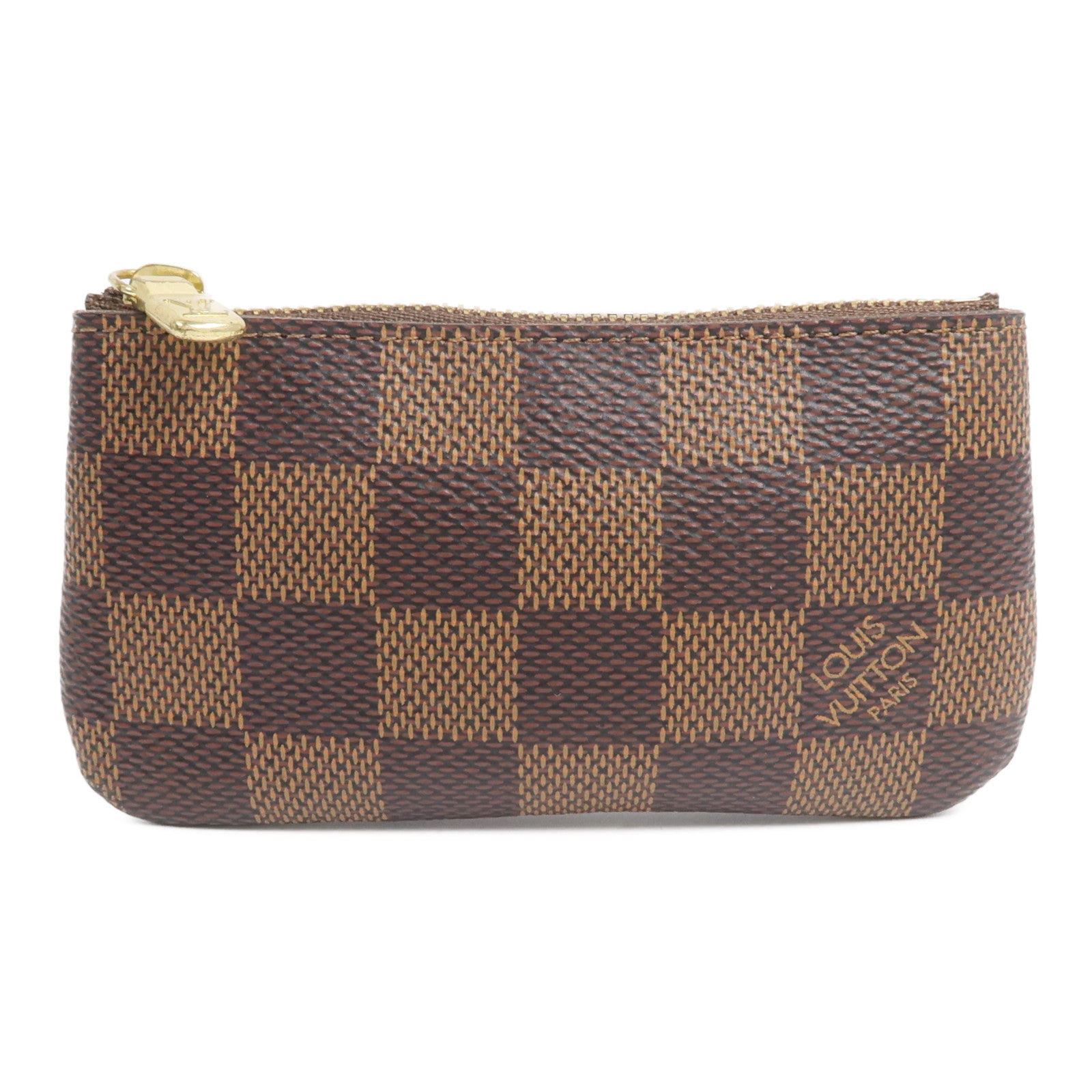 LOUIS VUITTON Damier Key Pouch金扣零錢包