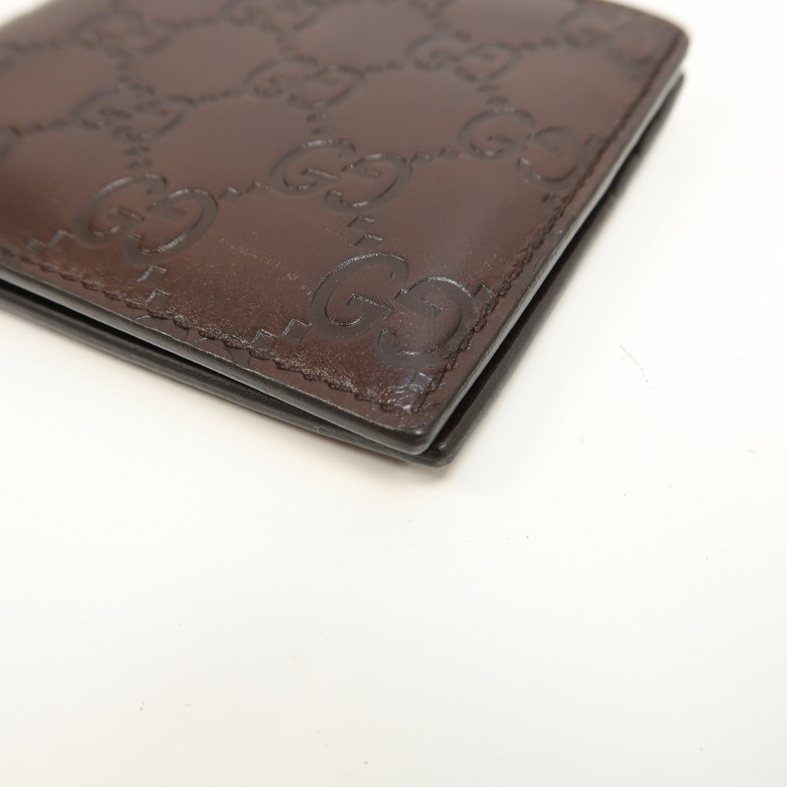 GUCCI 牛皮皮革Wallet錢包啡色