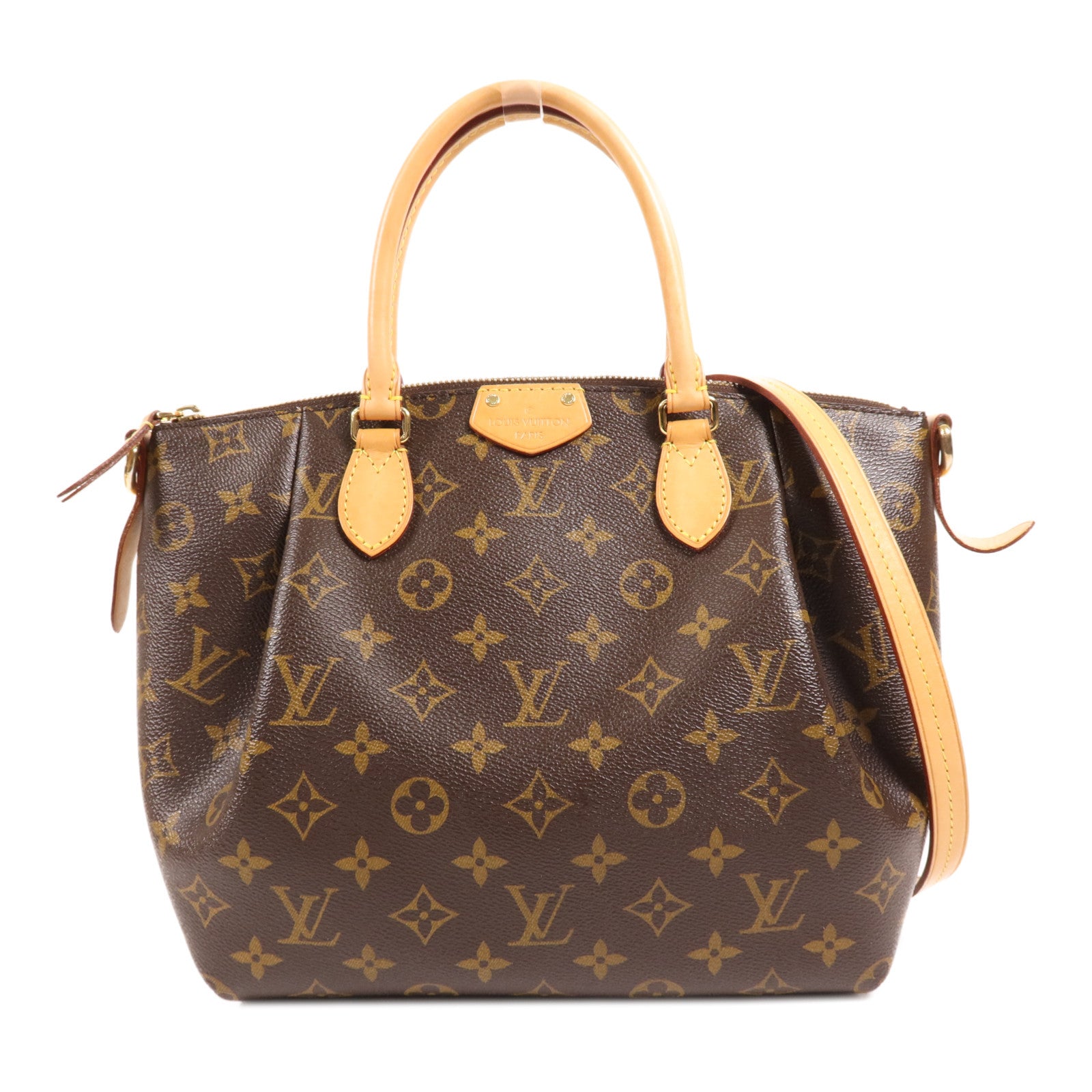 LOUIS VUITTON Monogram Turenne PM金扣手挽肩背兩用袋