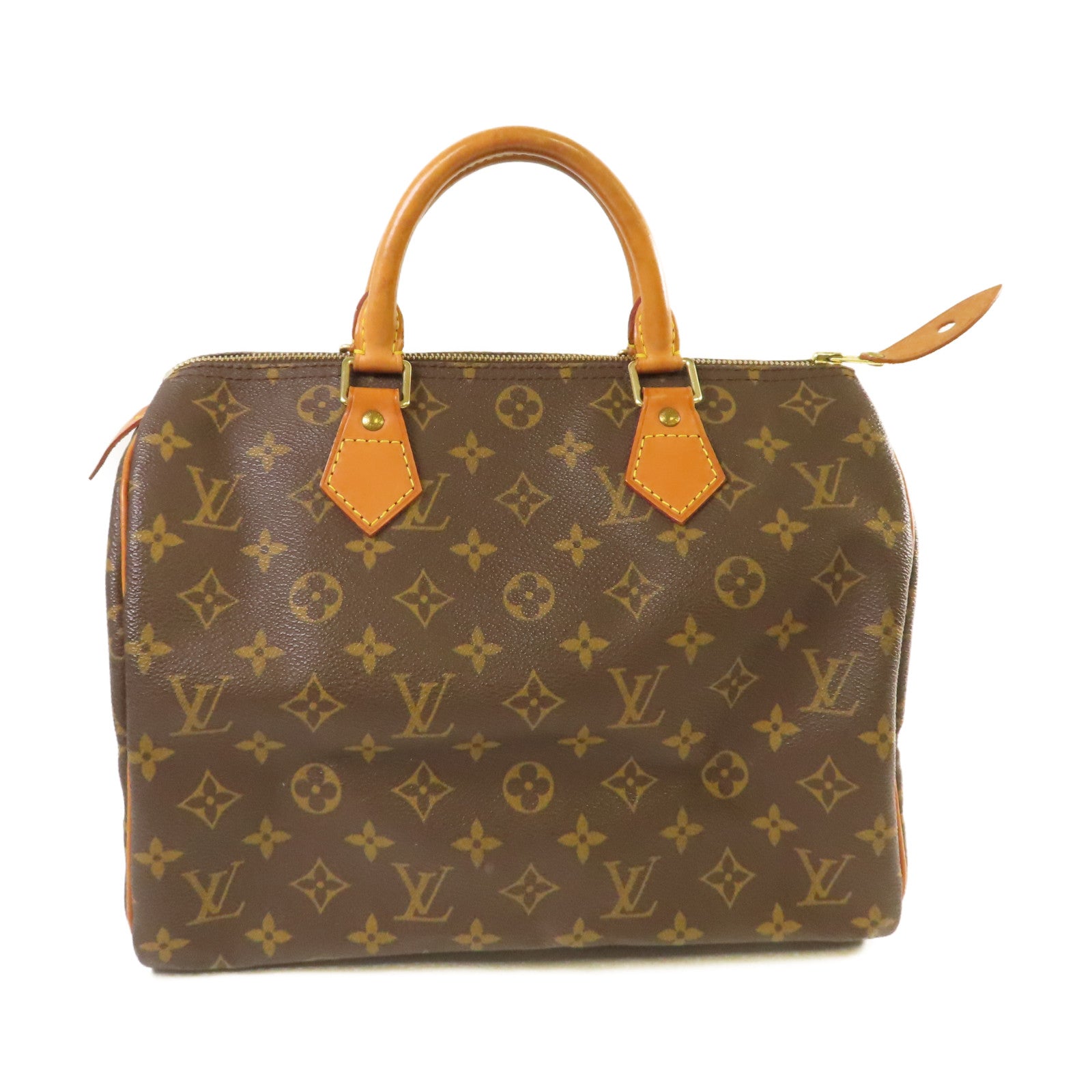 LOUIS VUITTON 【激減優惠】Monogram Speedy 30 Handbag金扣手挽袋啡色