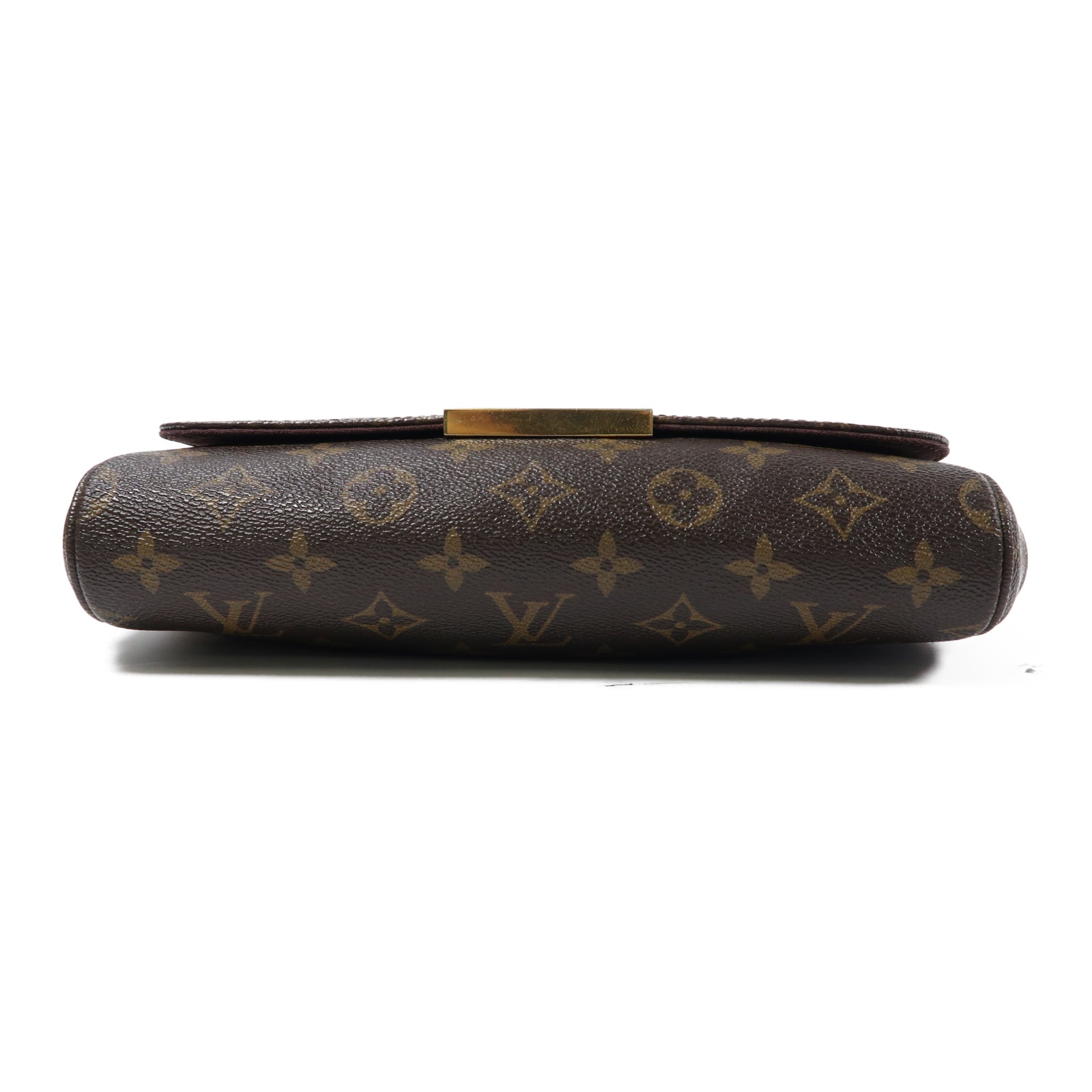 LOUIS VUITTON Monogram Favorite MM金扣手挽肩背兩用袋啡色