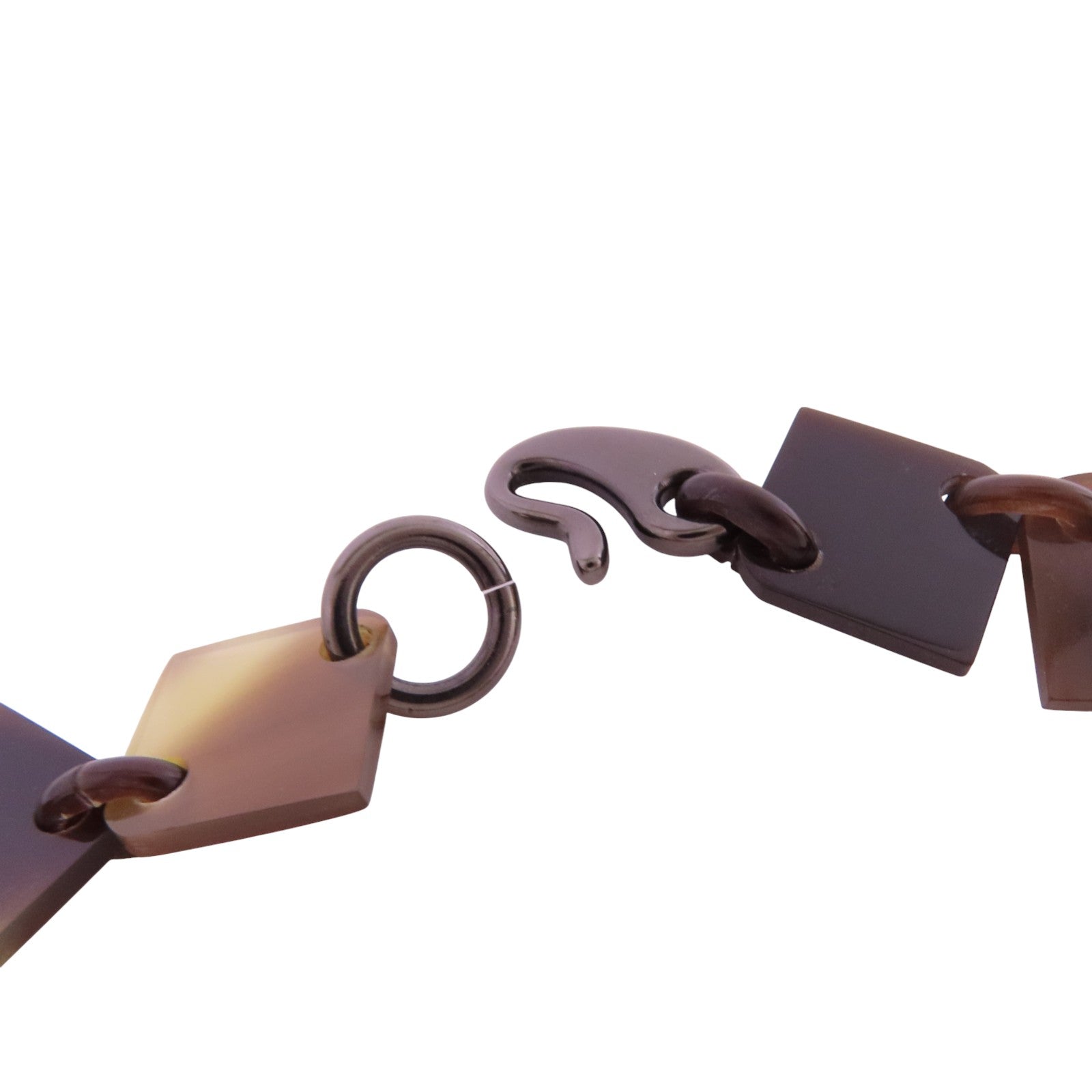 HERMES 水牛角/PVC Horn Necklace項鏈