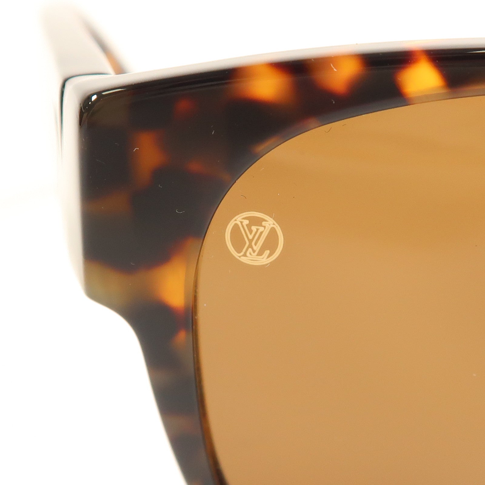 LOUIS VUITTON PVC Sunglasses太陽眼鏡棕色