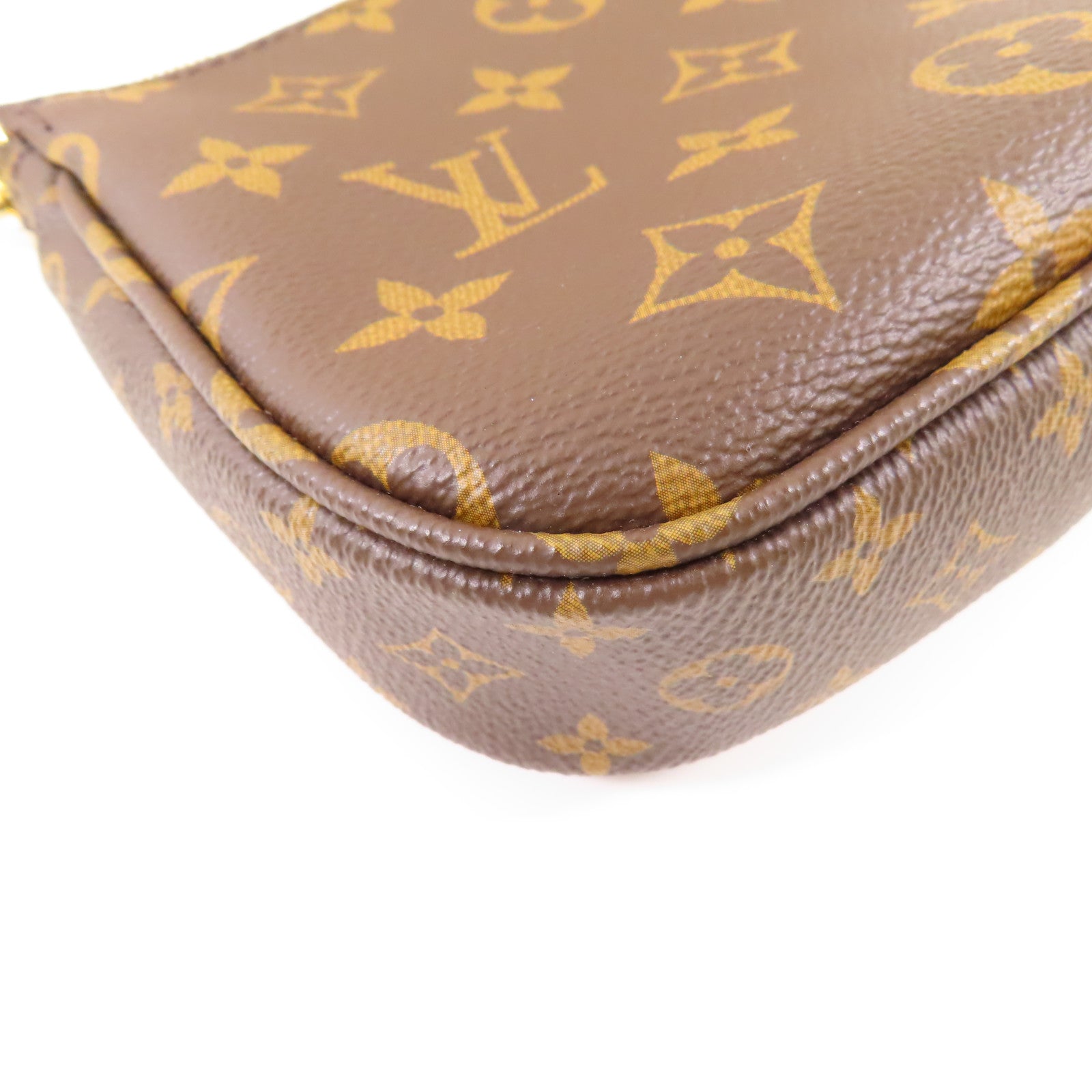 LOUIS VUITTON 【激減優惠】Monogram Multi Pochette Accessoires金扣手挽肩背兩用袋棕色