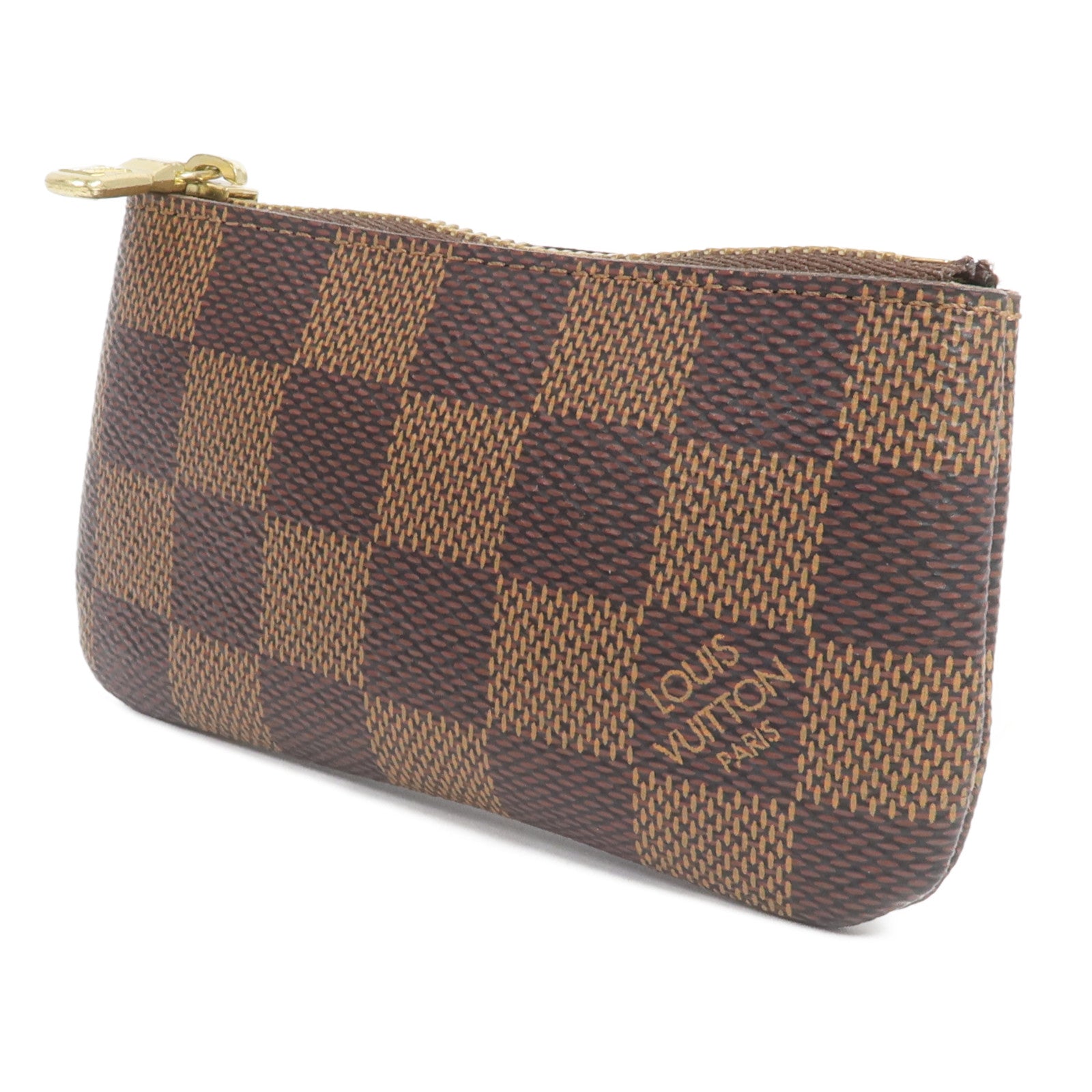 LOUIS VUITTON Damier Key Pouch金扣零錢包
