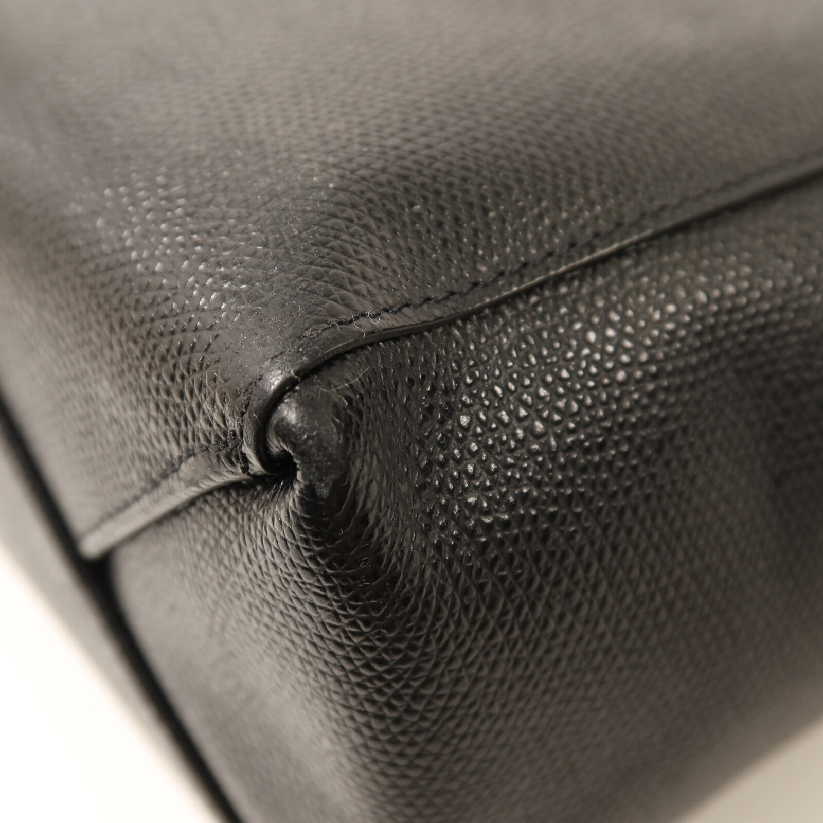 CELINE 牛皮皮革Vertical Cabas Small銀扣手挽肩背兩用袋