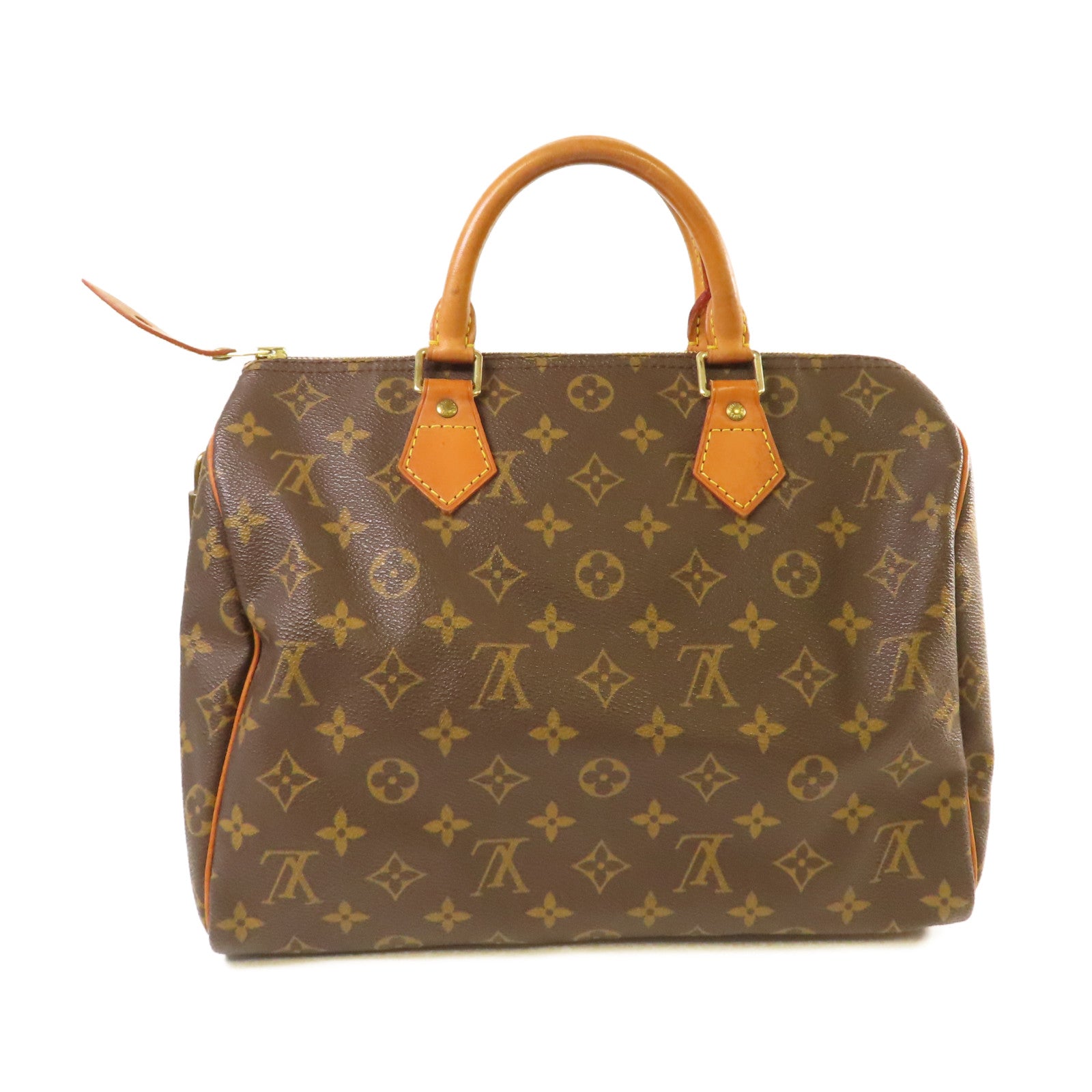 LOUIS VUITTON 【激減優惠】Monogram Speedy 30 Handbag金扣手挽袋啡色
