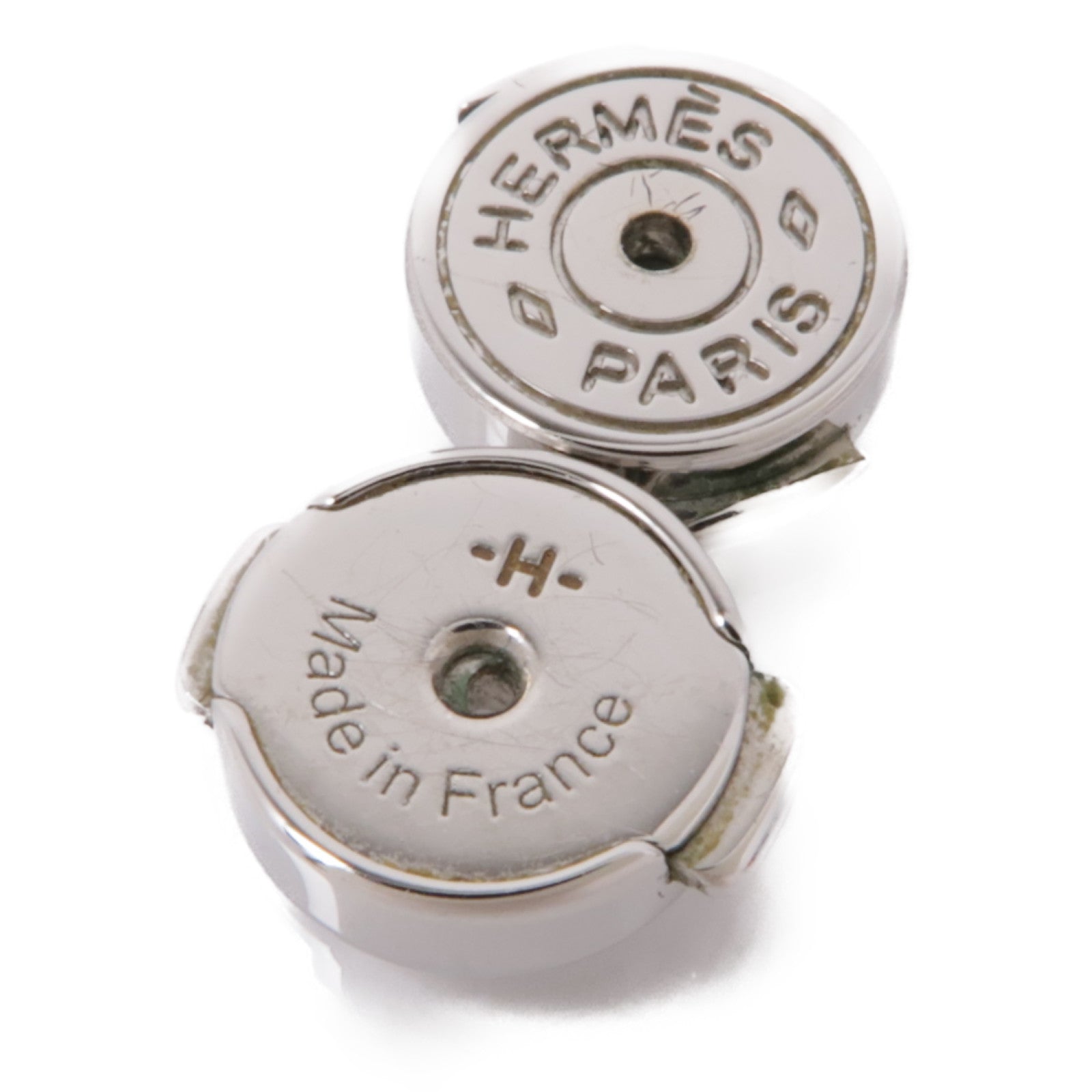 HERMES 金屬Cage d'H Earrings耳環