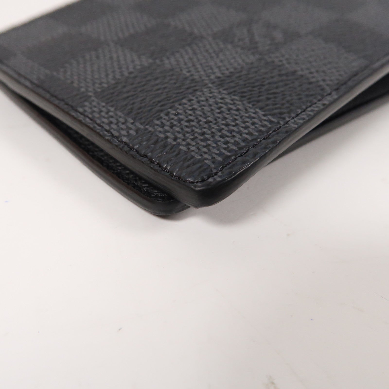 LOUIS VUITTON Damier Graphite Multiple Wallet折疊錢包黑色
