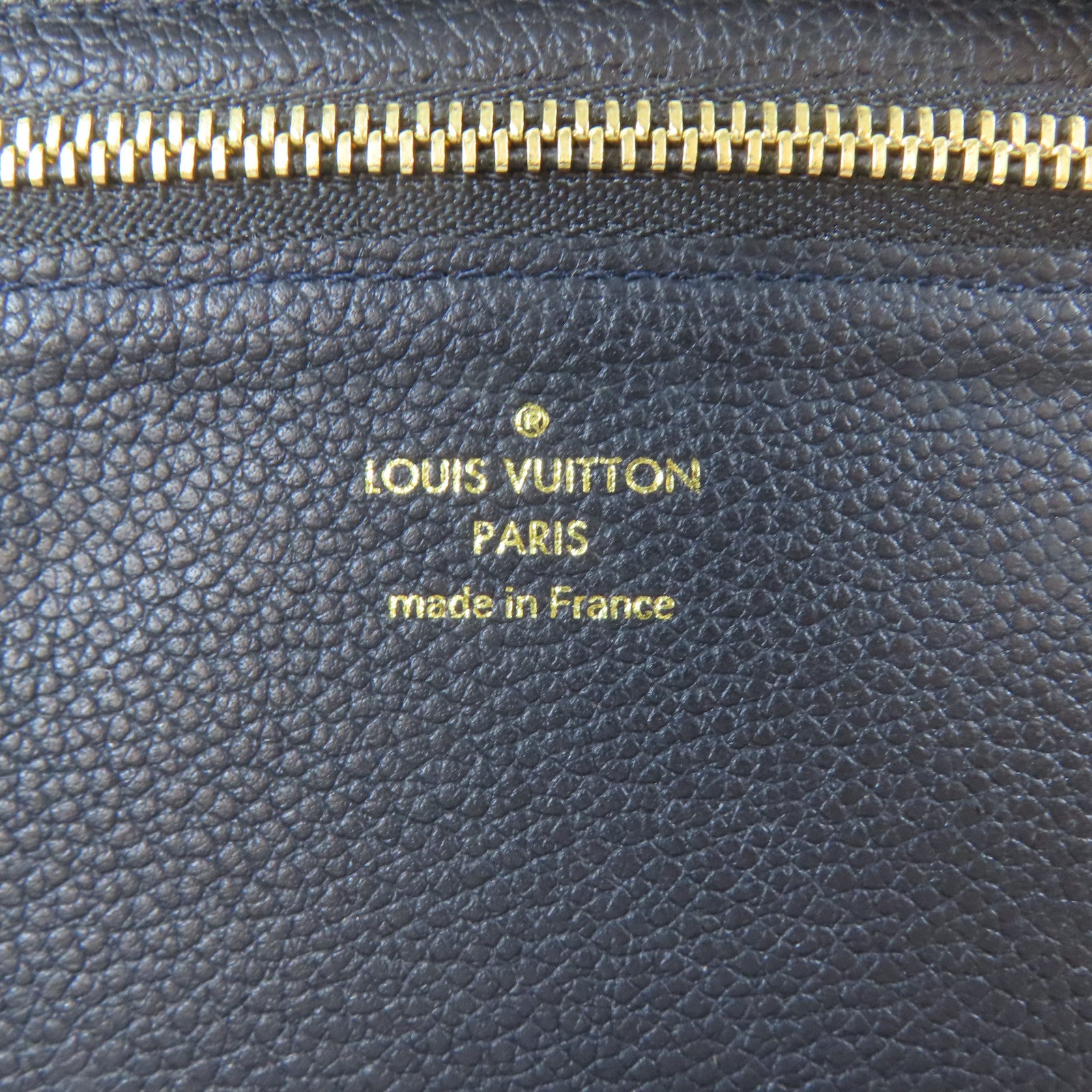 LOUIS VUITTON Monogram Empreinte Secret Compact Wallet金扣錢包黑色