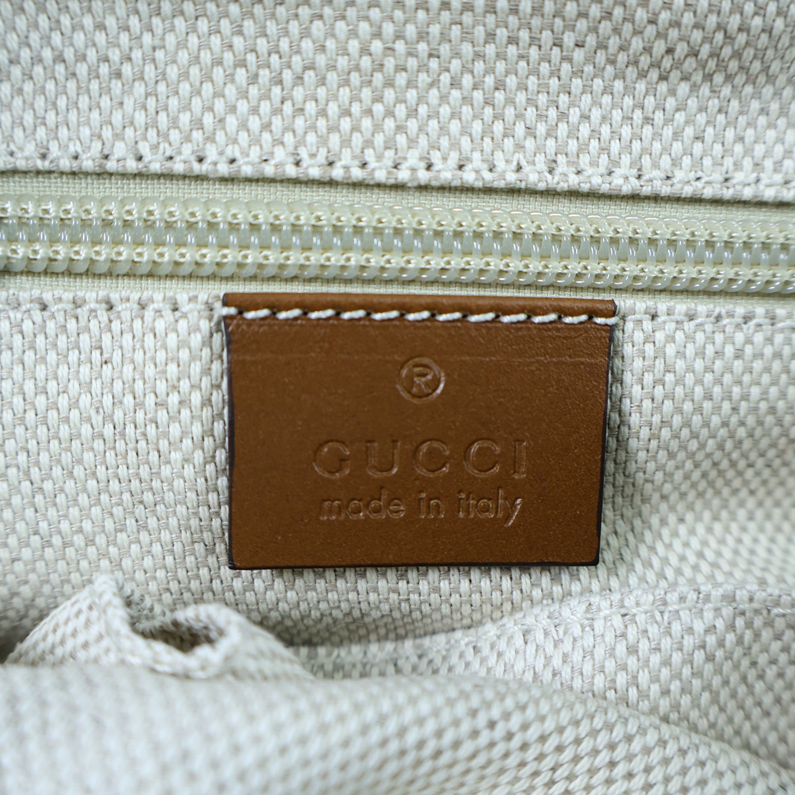GUCCI 帆布Tote Bag肩背袋