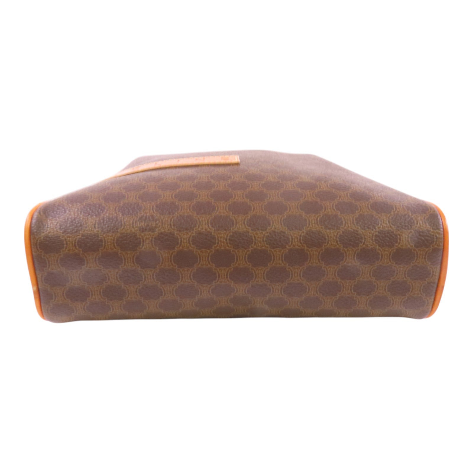 CELINE 塗層皮革Vintage Celine Backpack金扣背包