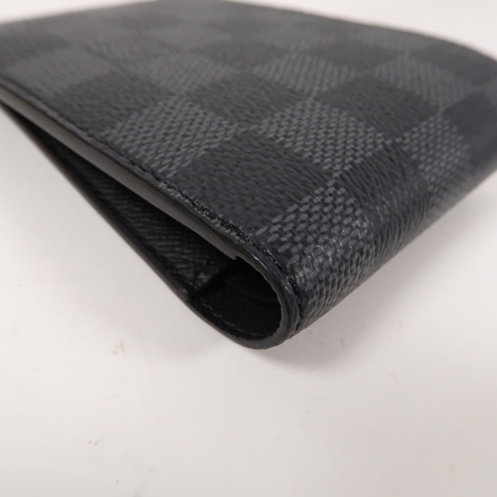 LOUIS VUITTON Damier Graphite Multiple Wallet折疊錢包黑色