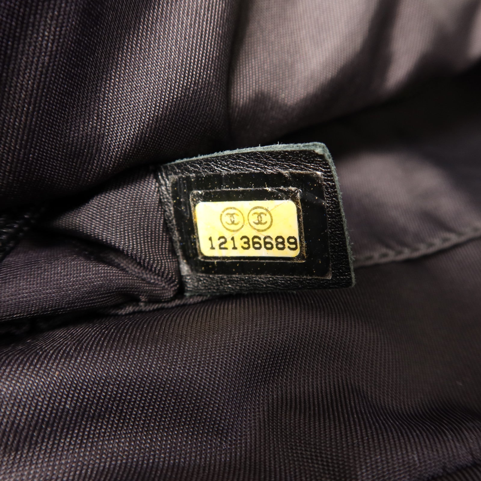 CHANEL 塗層帆布Shoulder Tote銀扣肩背袋/手挽袋