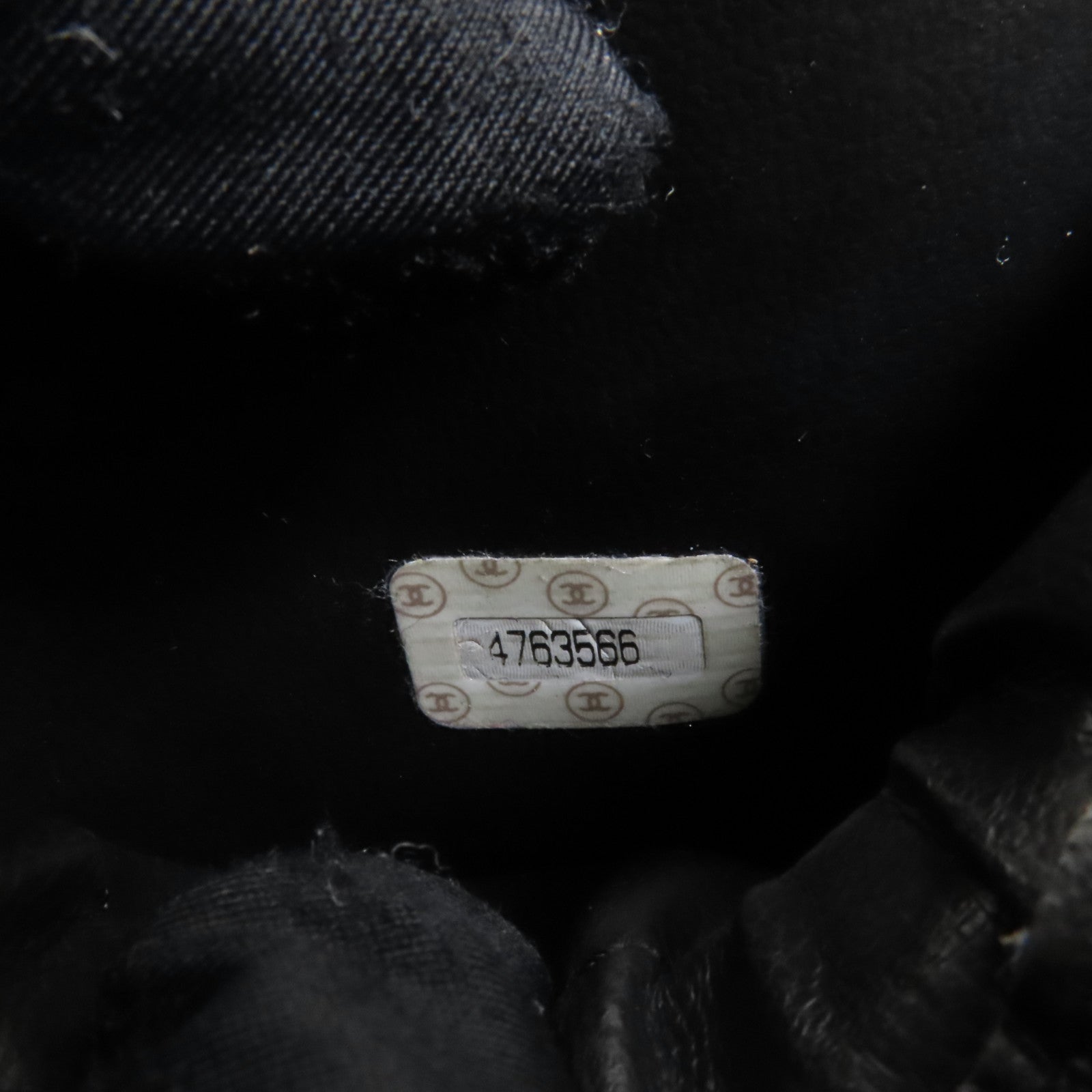 CHANEL 牛皮皮革Vintage Vanity Case金扣手挽袋