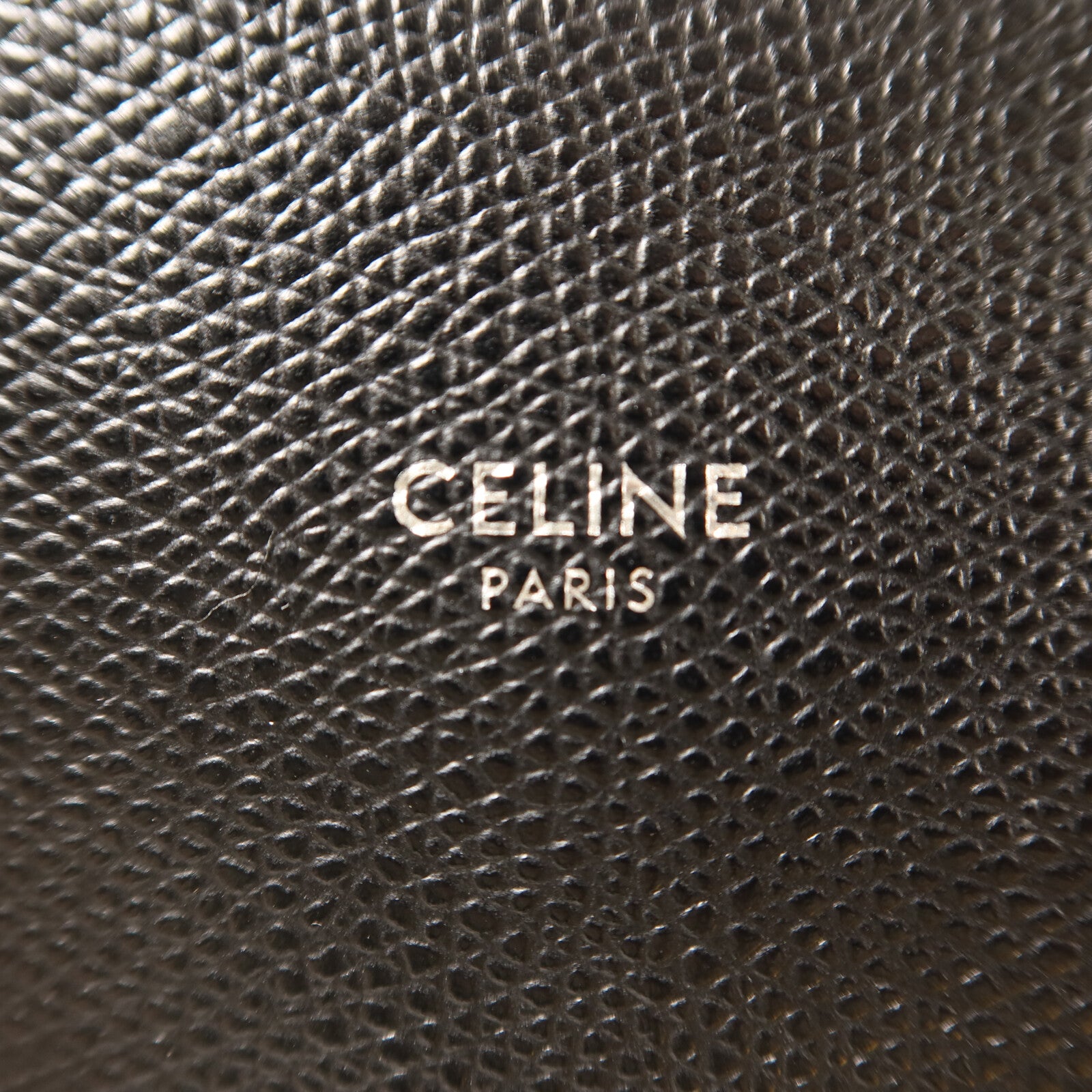 CELINE 牛皮皮革Vertical Cabas Small銀扣手挽肩背兩用袋