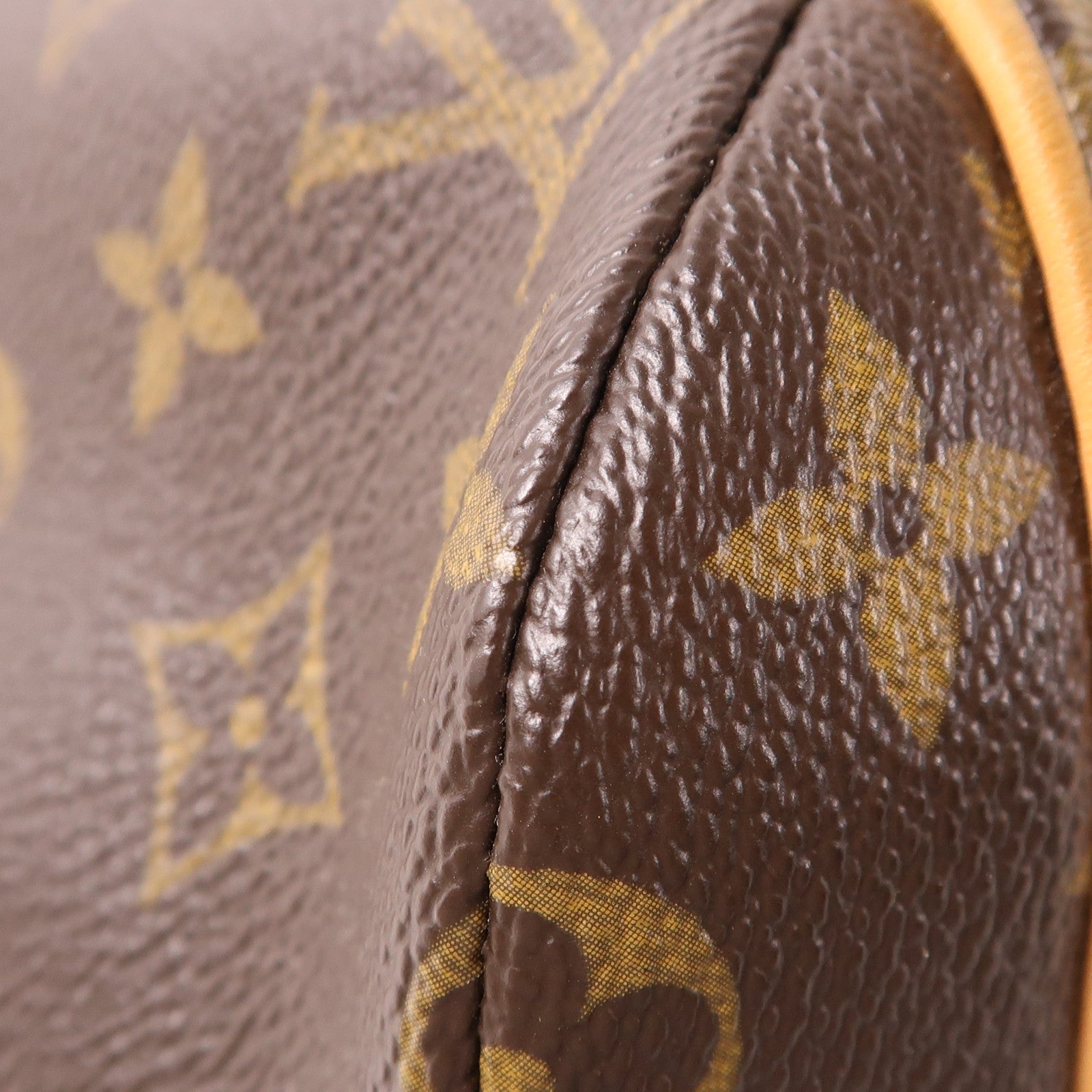 LOUIS VUITTON Monogram Totally PM金扣肩背袋棕色