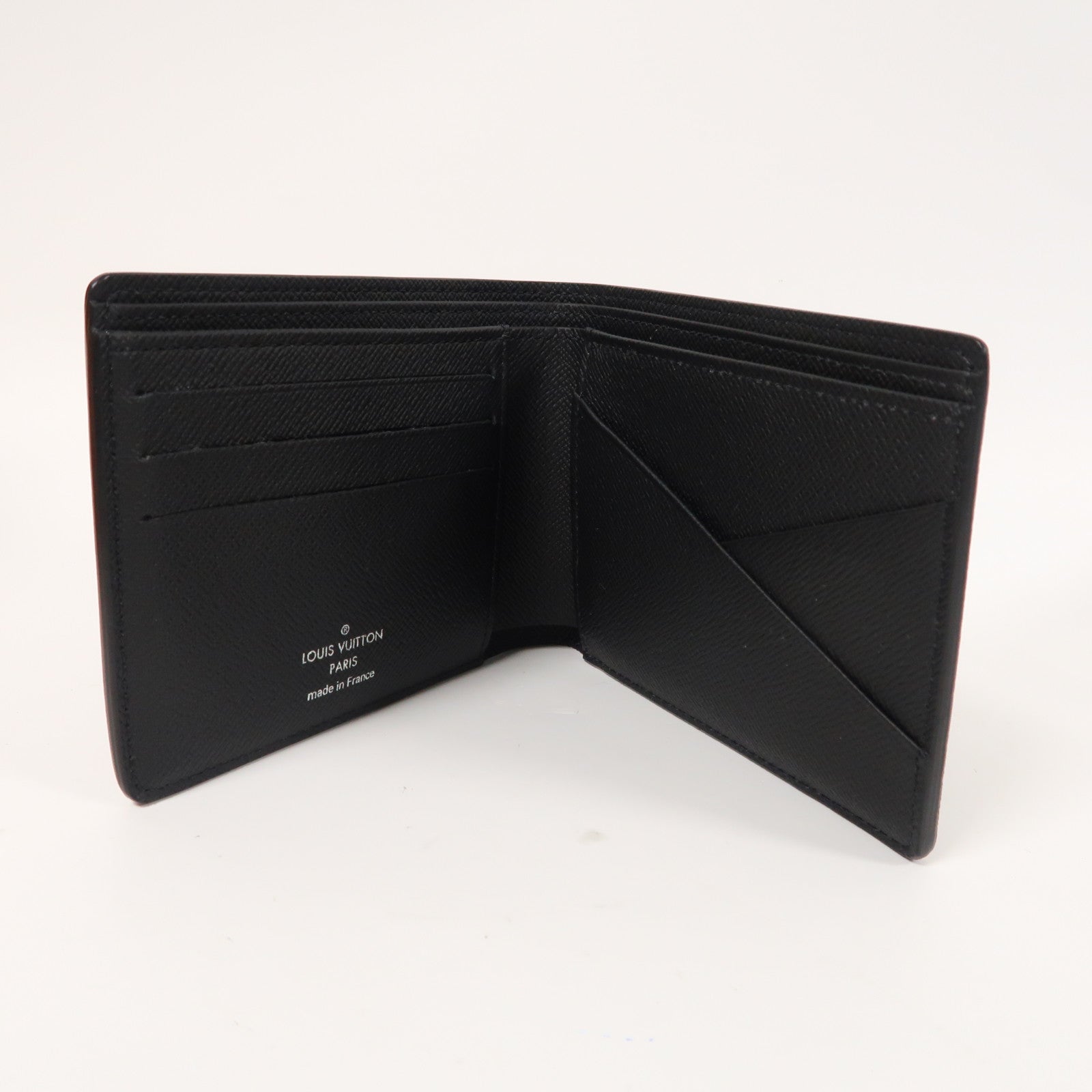 LOUIS VUITTON Damier Graphite Multiple Wallet折疊錢包黑色
