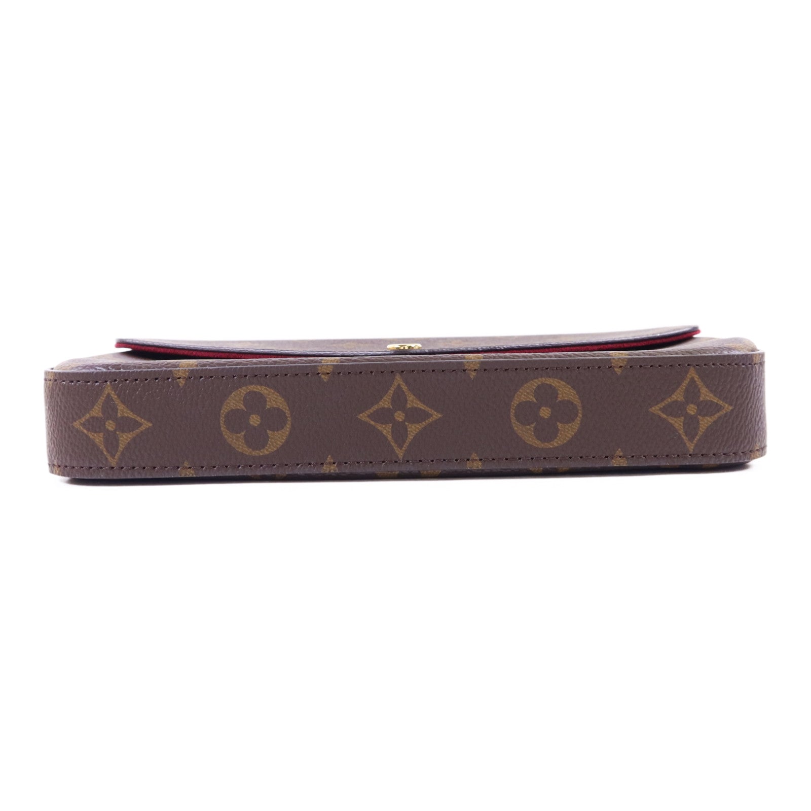 LOUIS VUITTON Monogram Felicie Pochette金扣鏈帶肩背袋