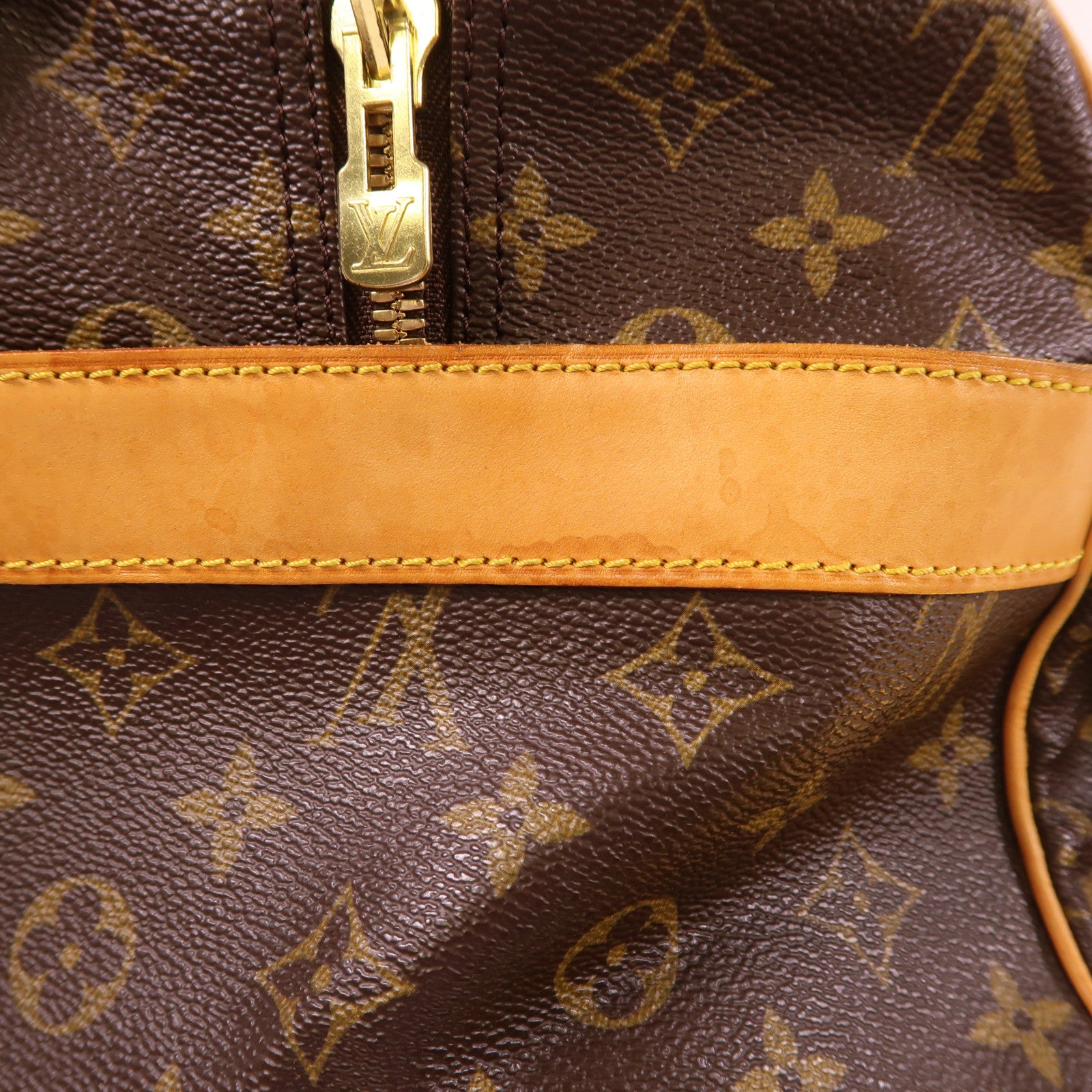 LOUIS VUITTON Monogram Carryall金扣手挽袋