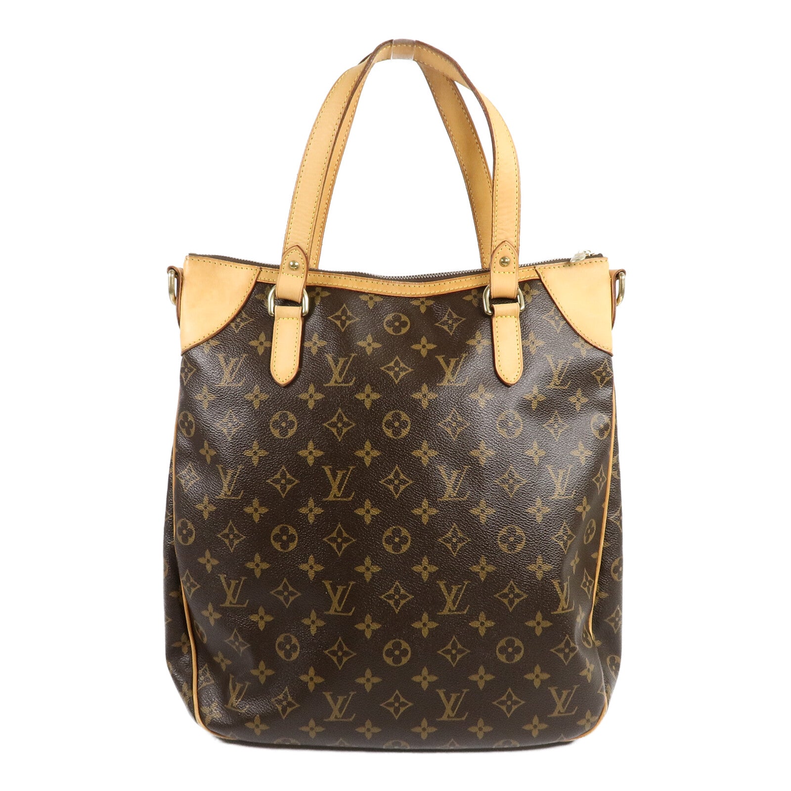 LOUIS VUITTON Monogram Odeon GM金扣手挽肩背兩用袋