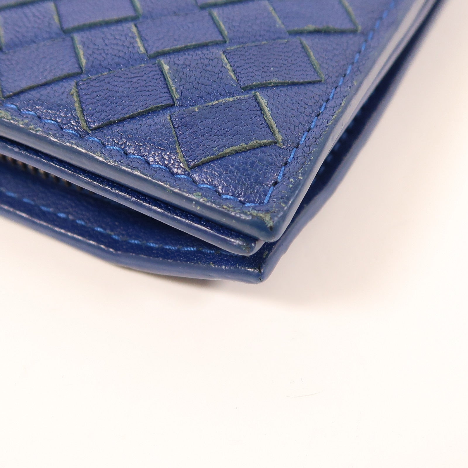 BOTTEGA VENETA 【激減優惠】羊皮皮革Long Wallet長錢包