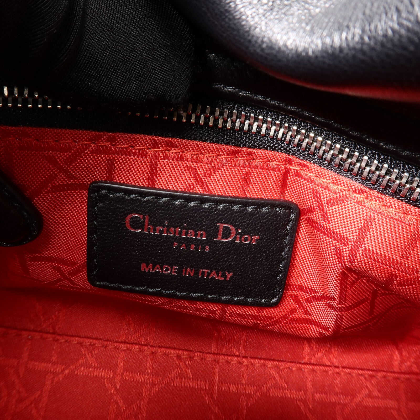 Dior 羊皮皮革Lady Dior Mini手挽肩背兩用袋
