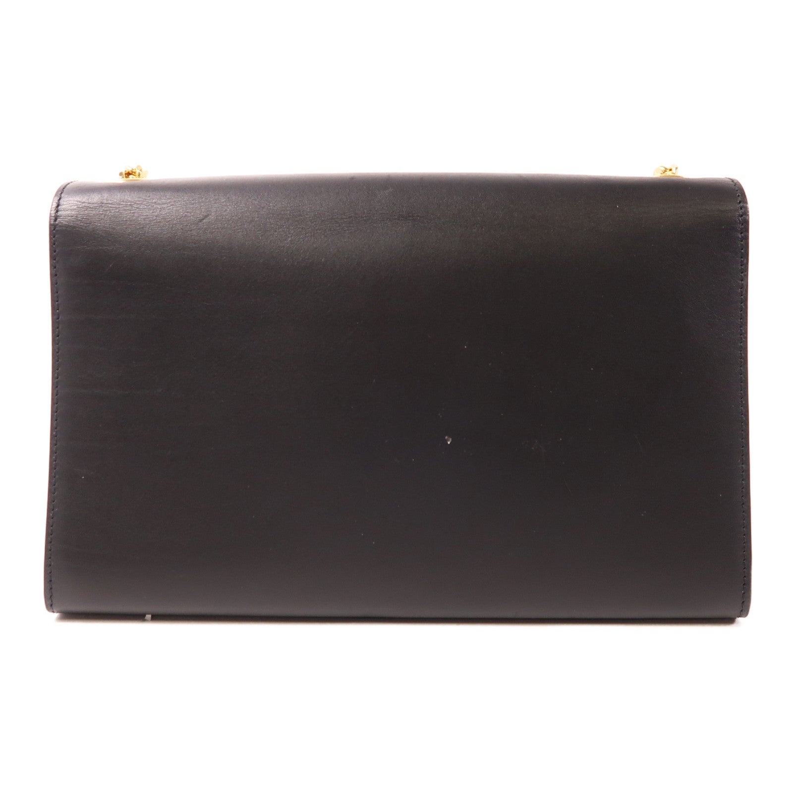 YVES SAINT LAURENT 【激減優惠】牛皮皮革Shoulder Bag金扣肩背袋
